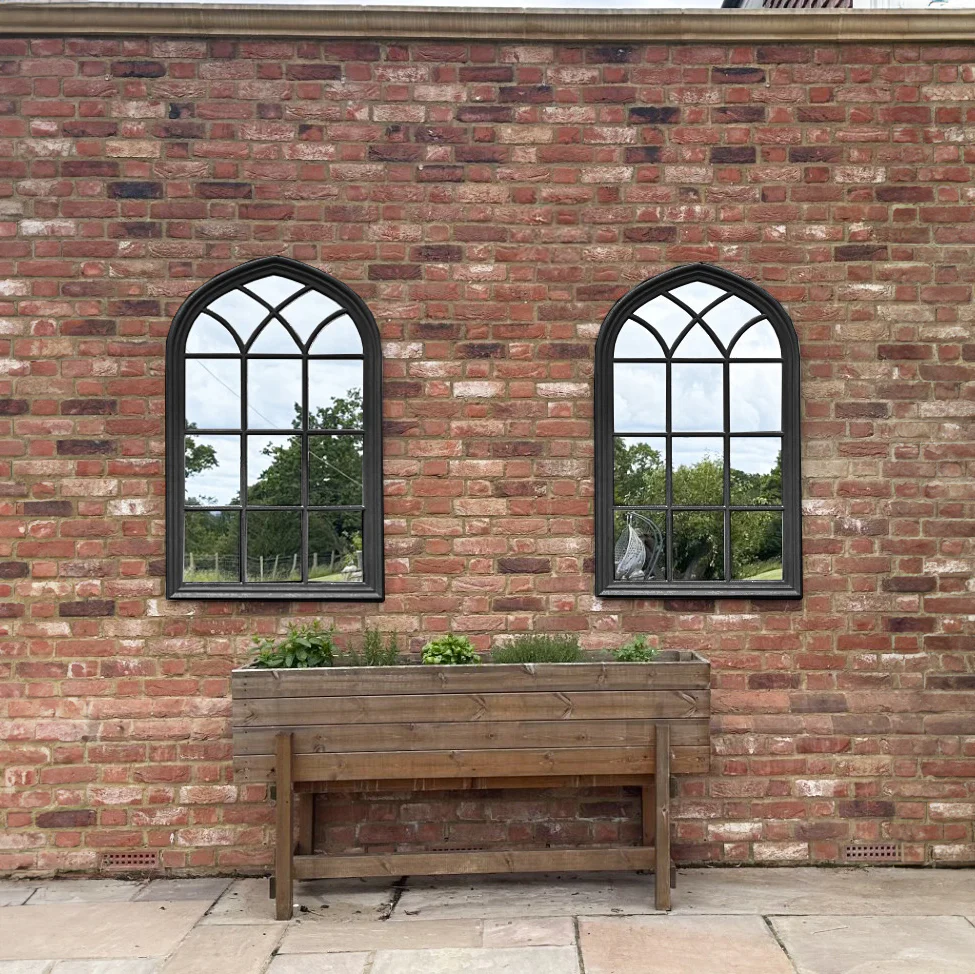 Arch Window Mirror | Black
