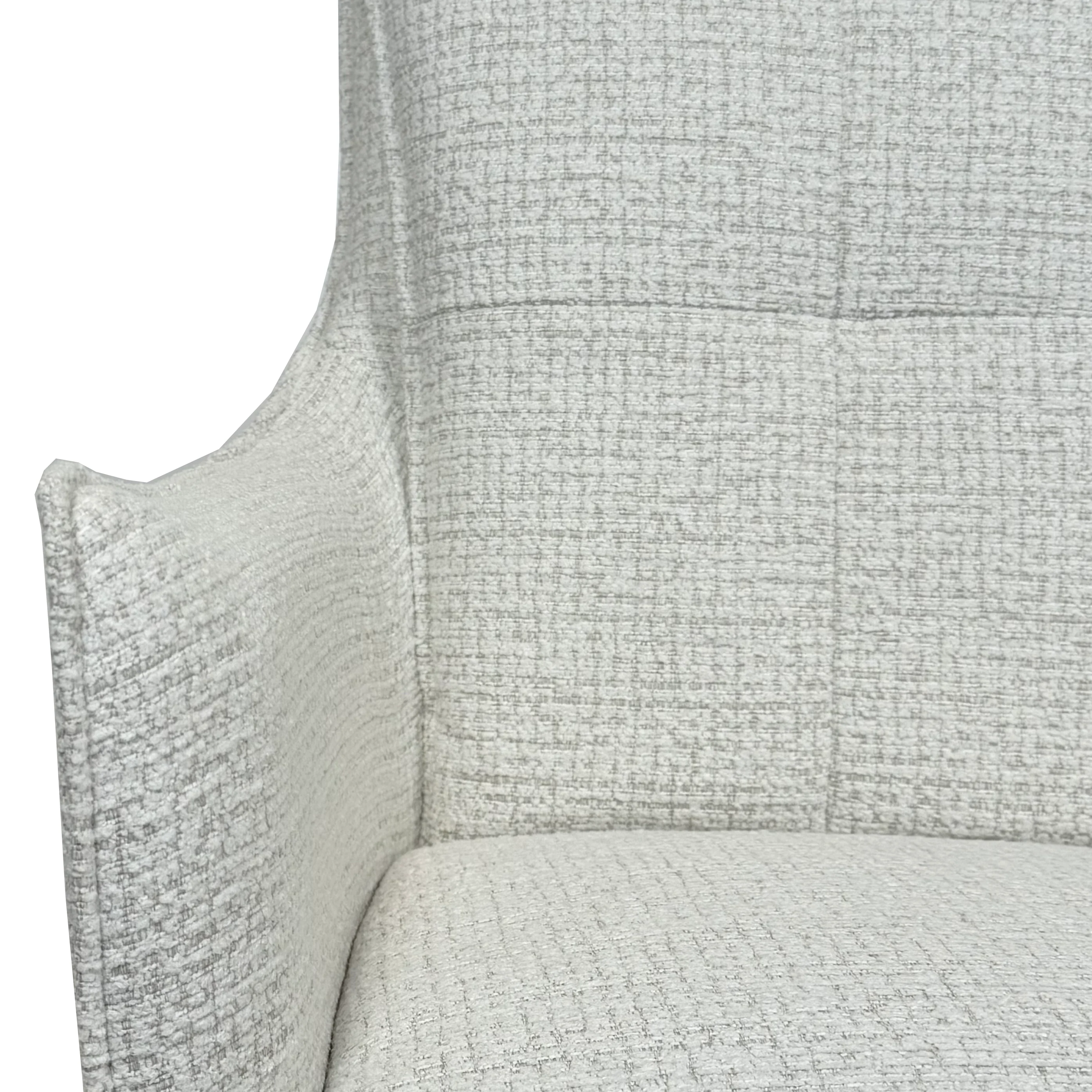 Austin Boucle Dining Chair | Beige - Image 6