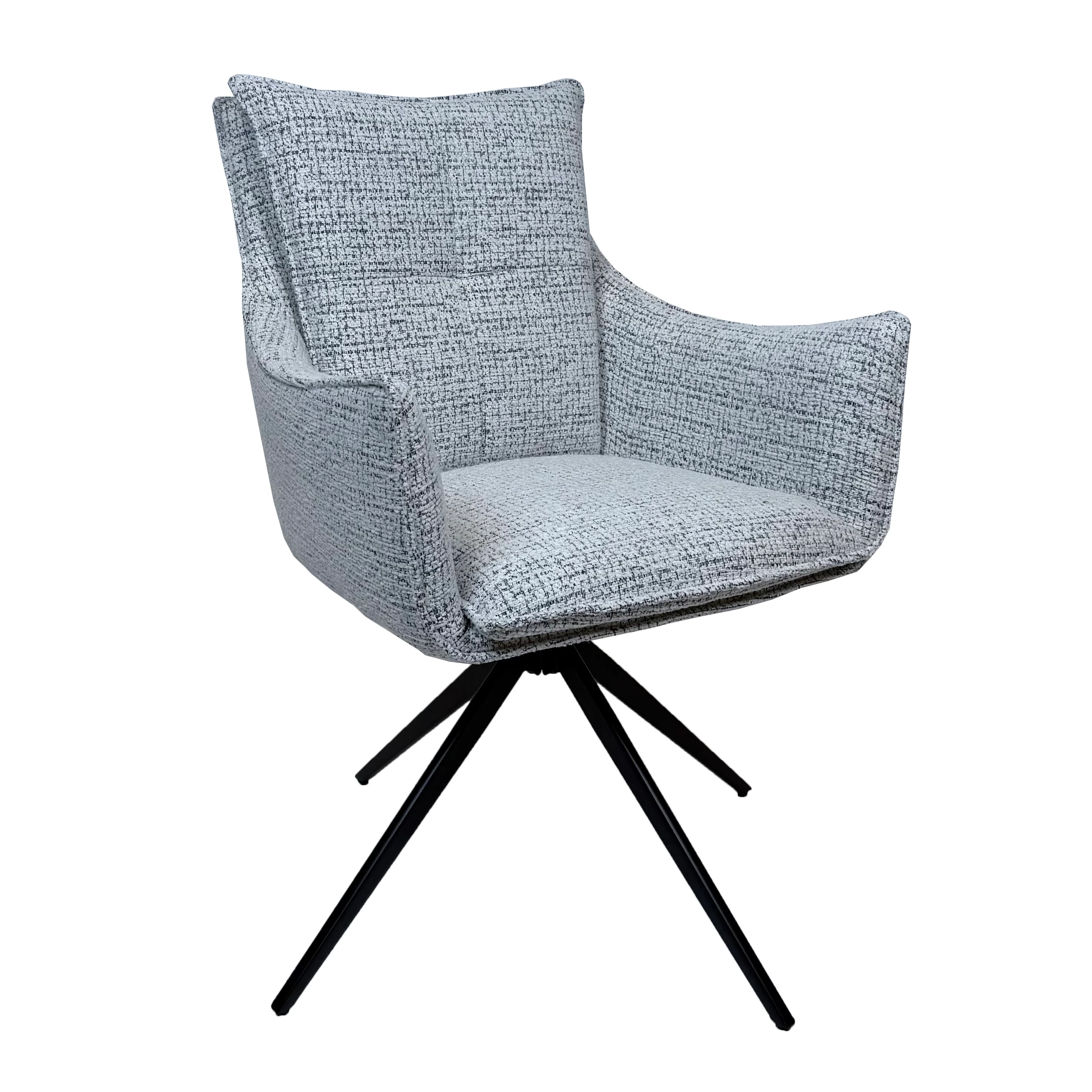 Austin Boucle Dining Chair | Grey - Image 2
