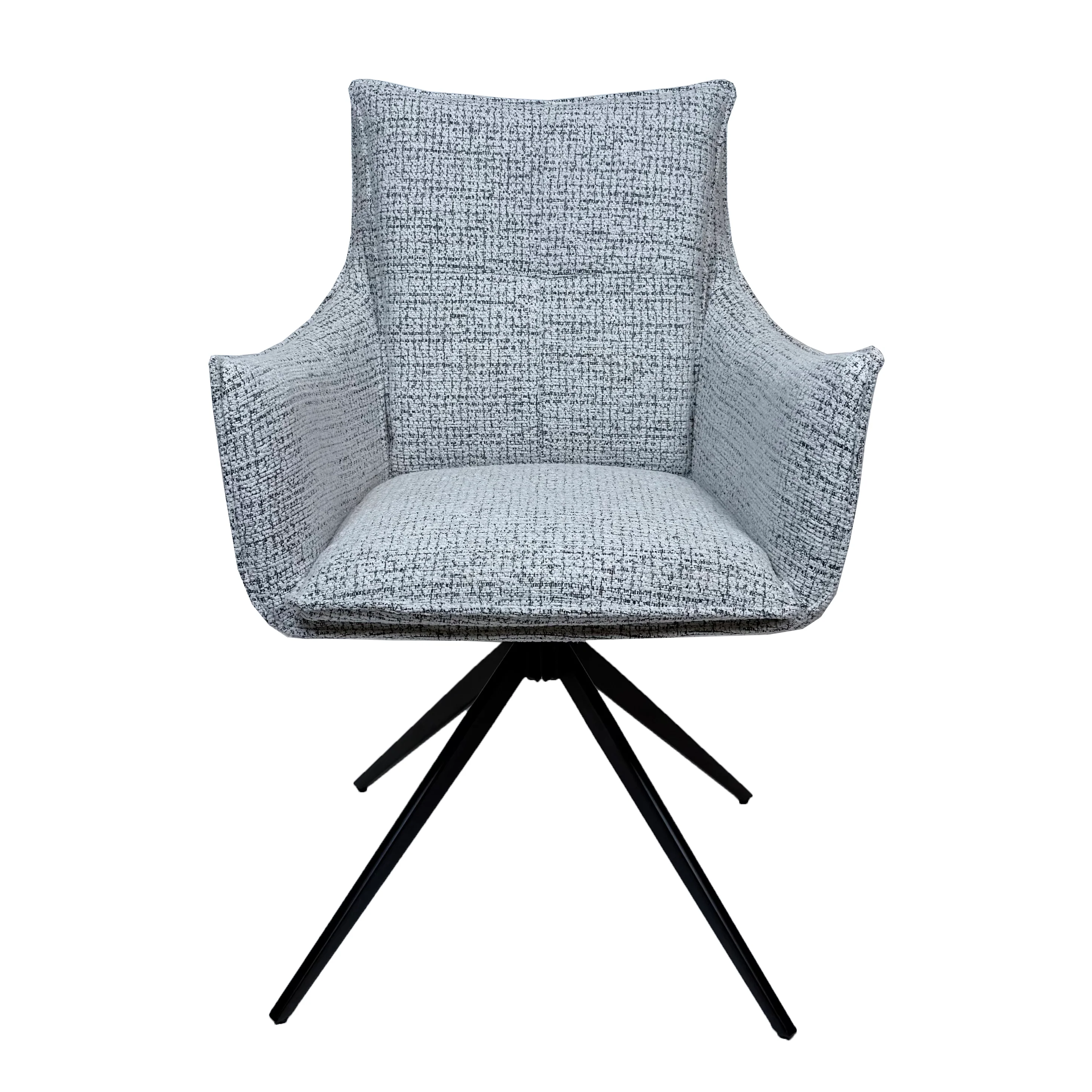 Austin Boucle Dining Chair | Grey - Image 3