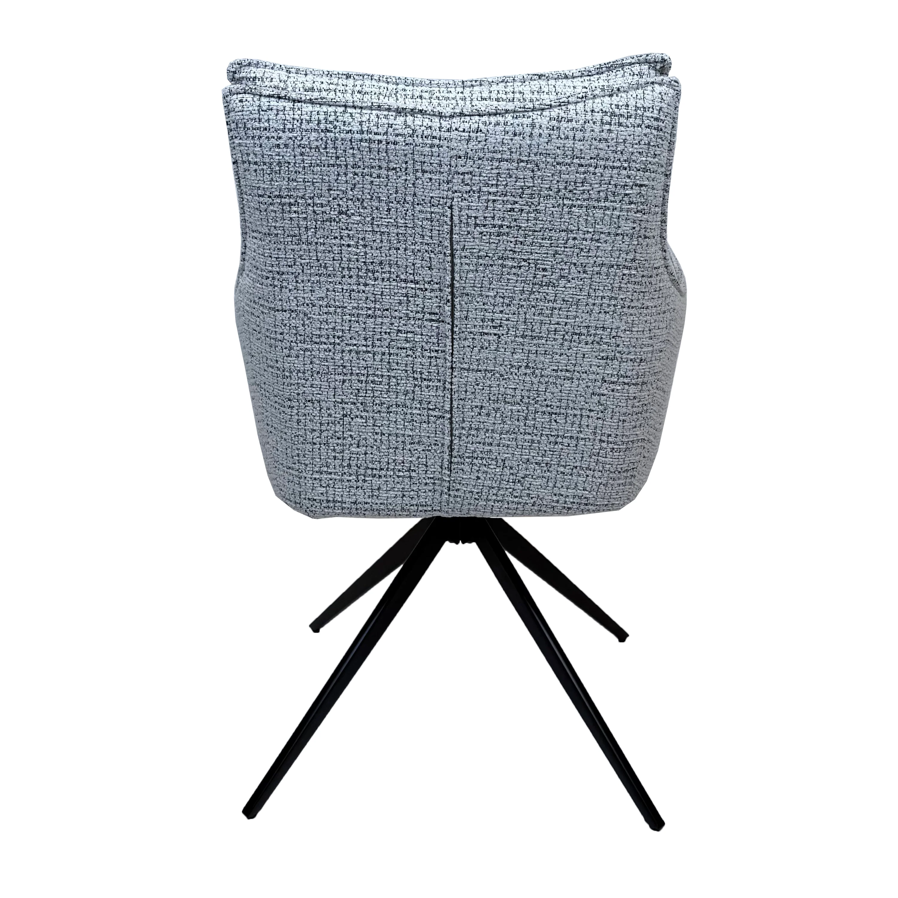 Austin Boucle Dining Chair | Grey - Image 5