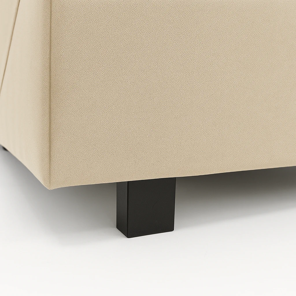 Bantry 3ft Single Fabric Bed | Biscuit - Image 6