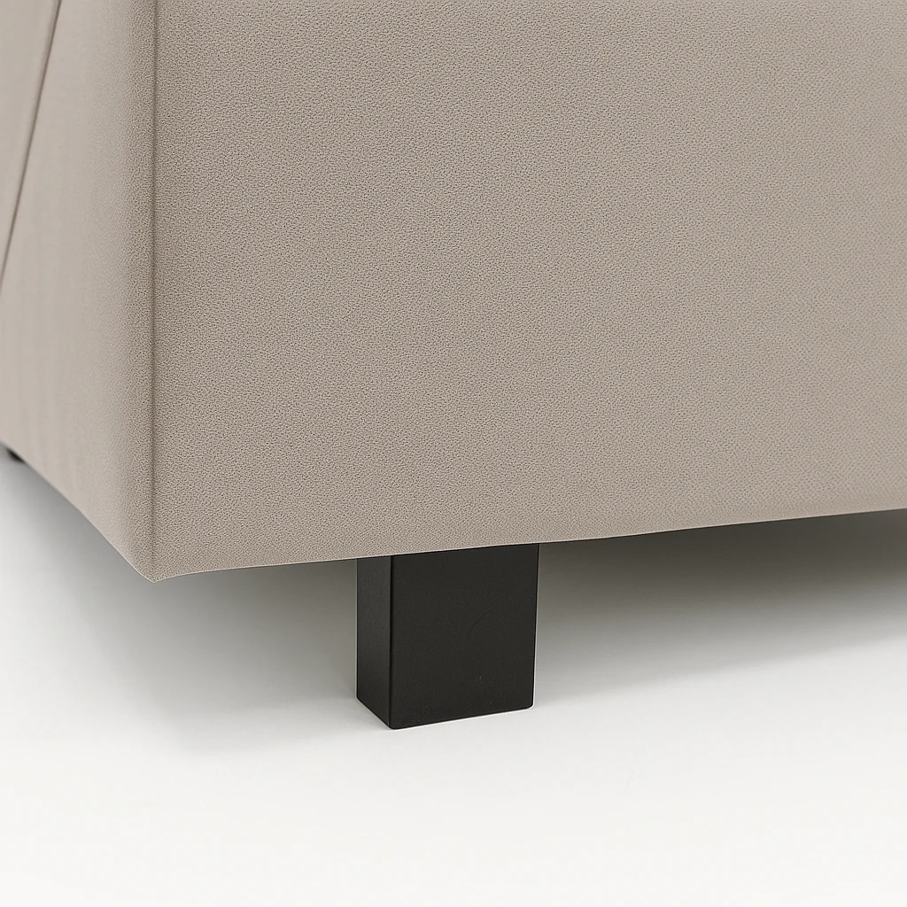 Bantry 3ft Single Fabric Bed | Latte - Image 6