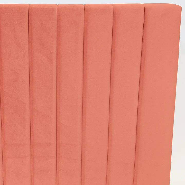 Bantry 3ft Single Fabric Bed | Rose - Image 8