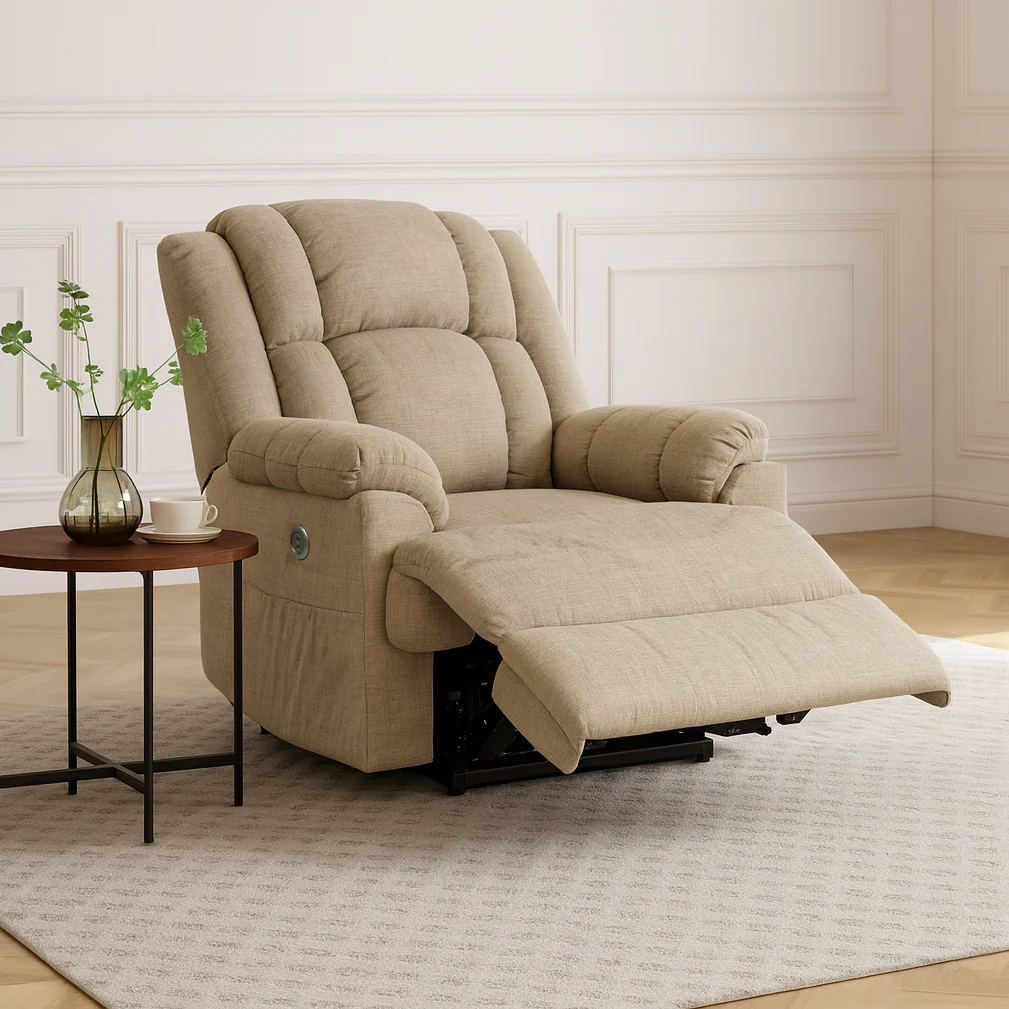 Barbara Dual Motor Electric Lift Assist Rise & Recliner | Dune