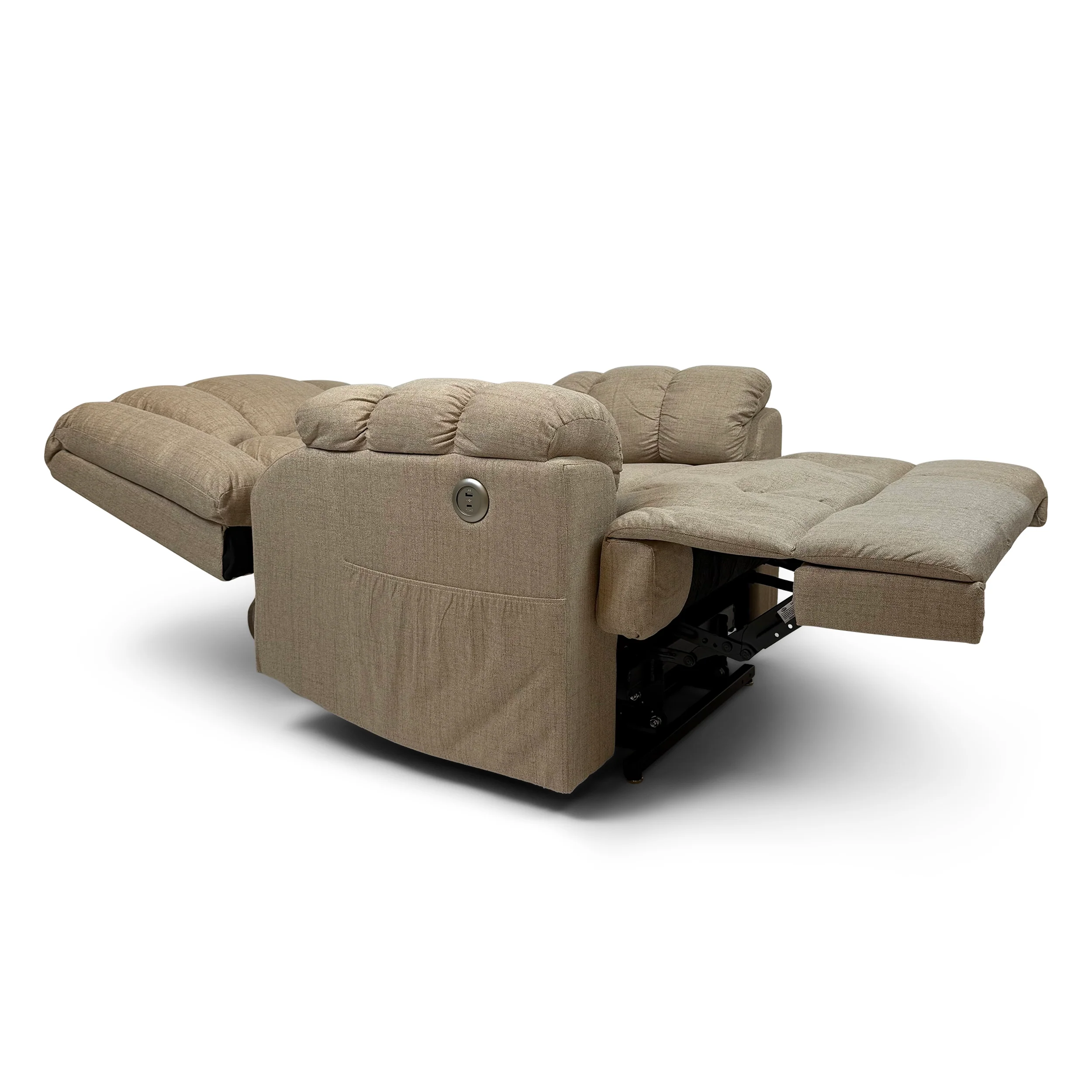 Barbara Dual Motor Electric Lift Assist Rise & Recliner | Dune - Image 4