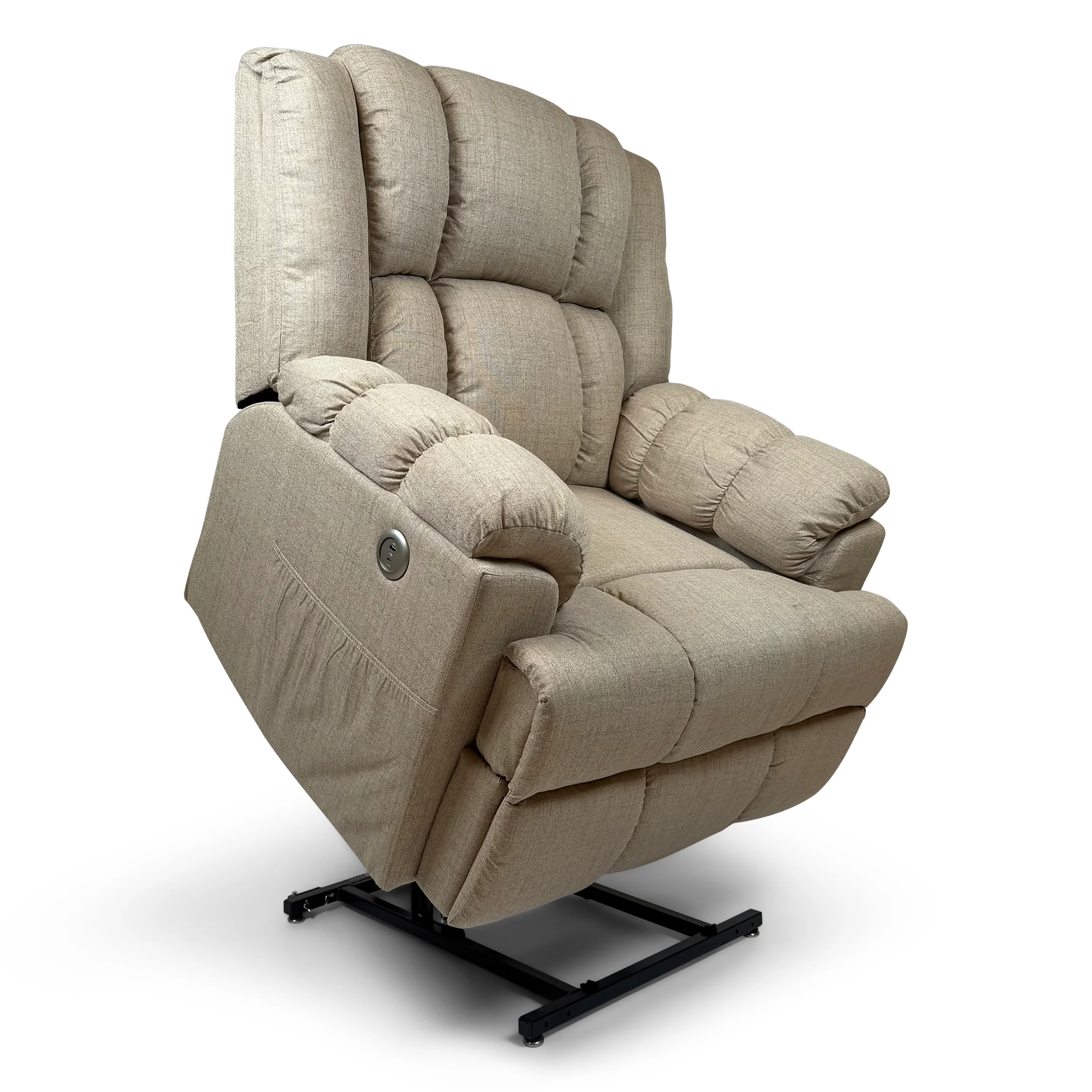 Barbara Dual Motor Electric Lift Assist Rise & Recliner | Dune - Image 5