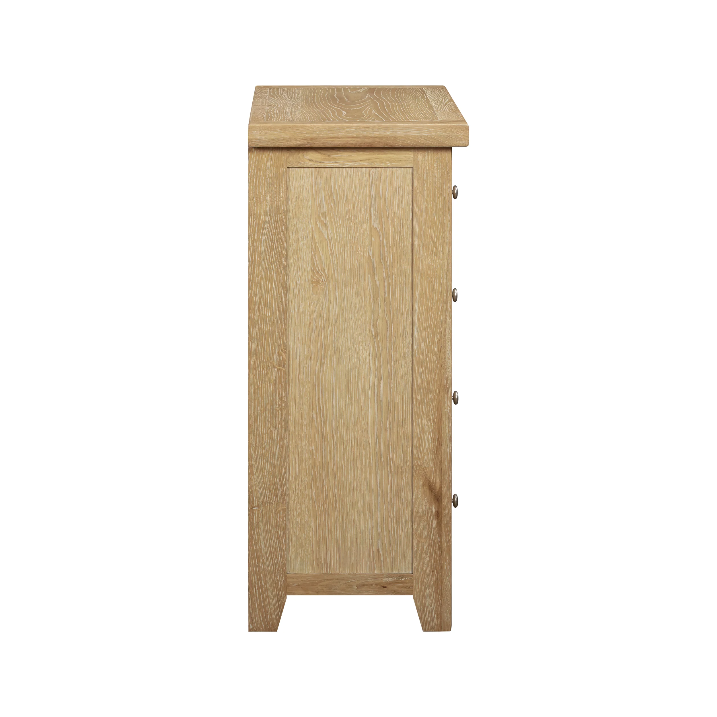 Bath Whitewash Oak 2 Over 3 Chest Of Drawers - Image 5