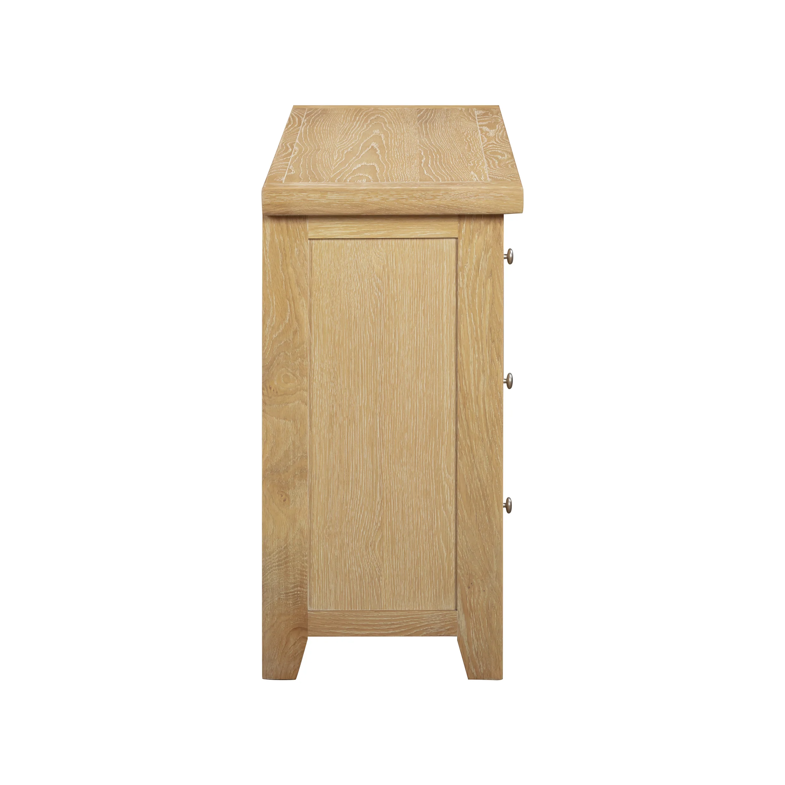 Bath Whitewash Oak 6 Drawer Chest - Image 5