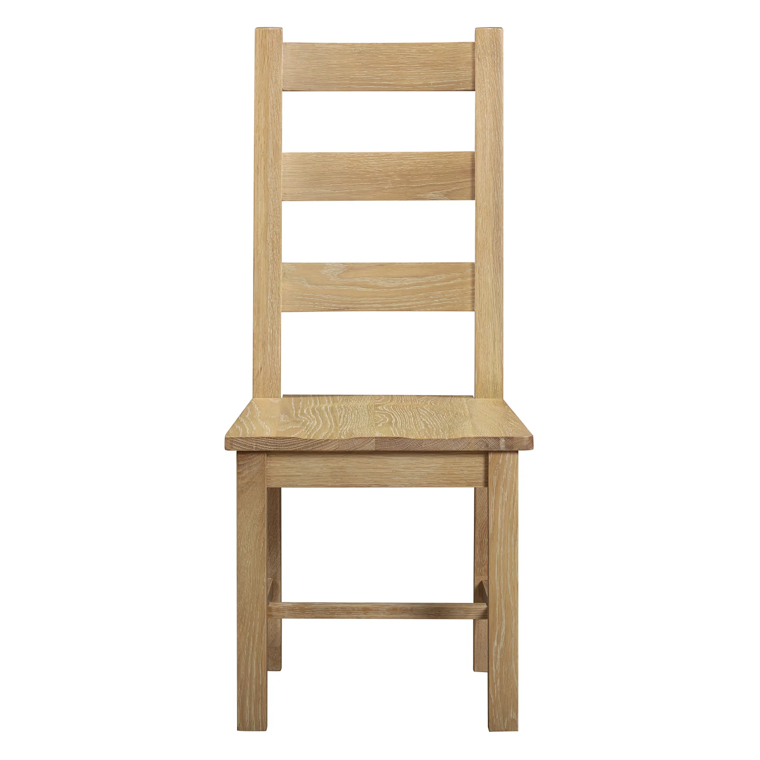 Bath Whitewash Oak Dining Chair - Image 3