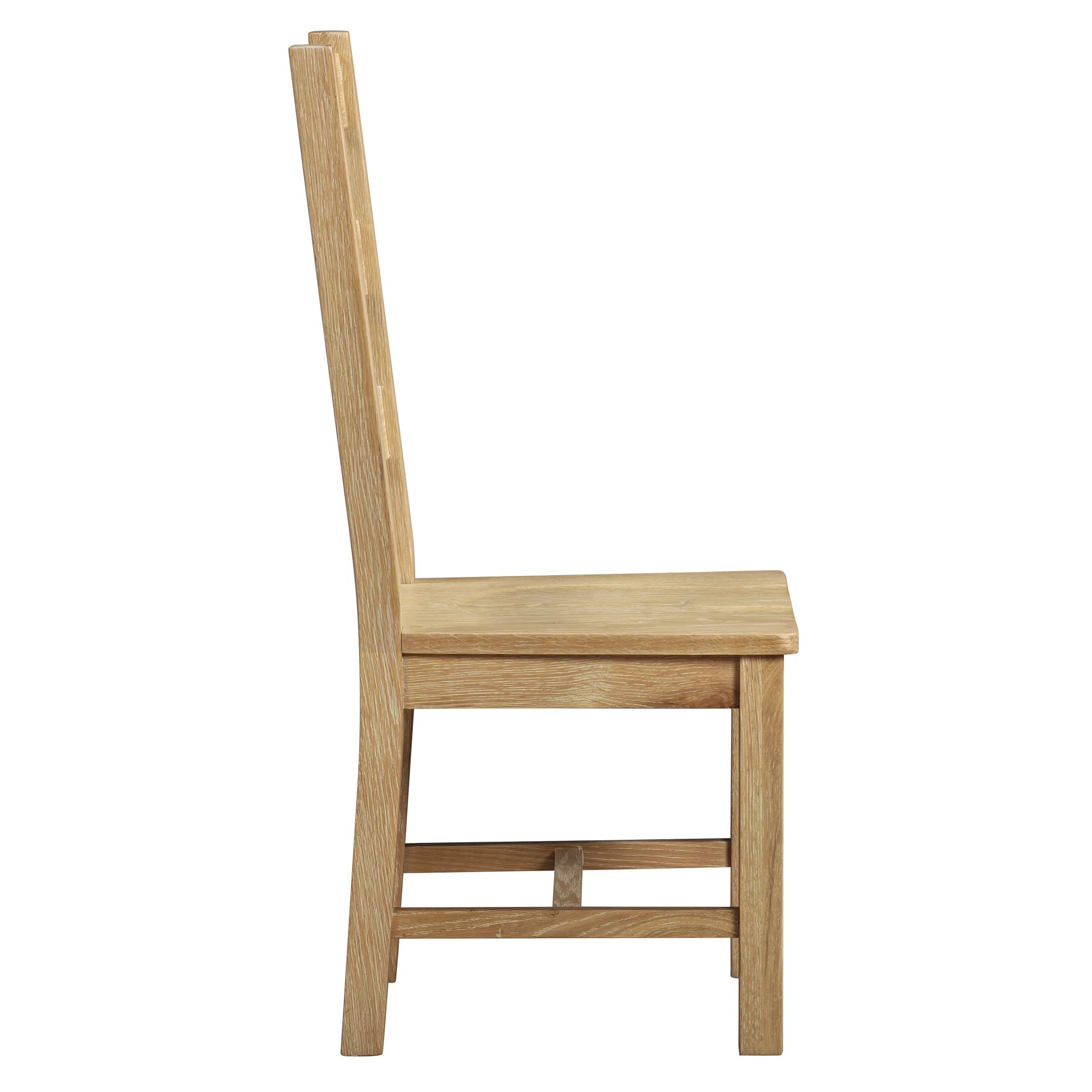 Bath Whitewash Oak Dining Chair - Image 4