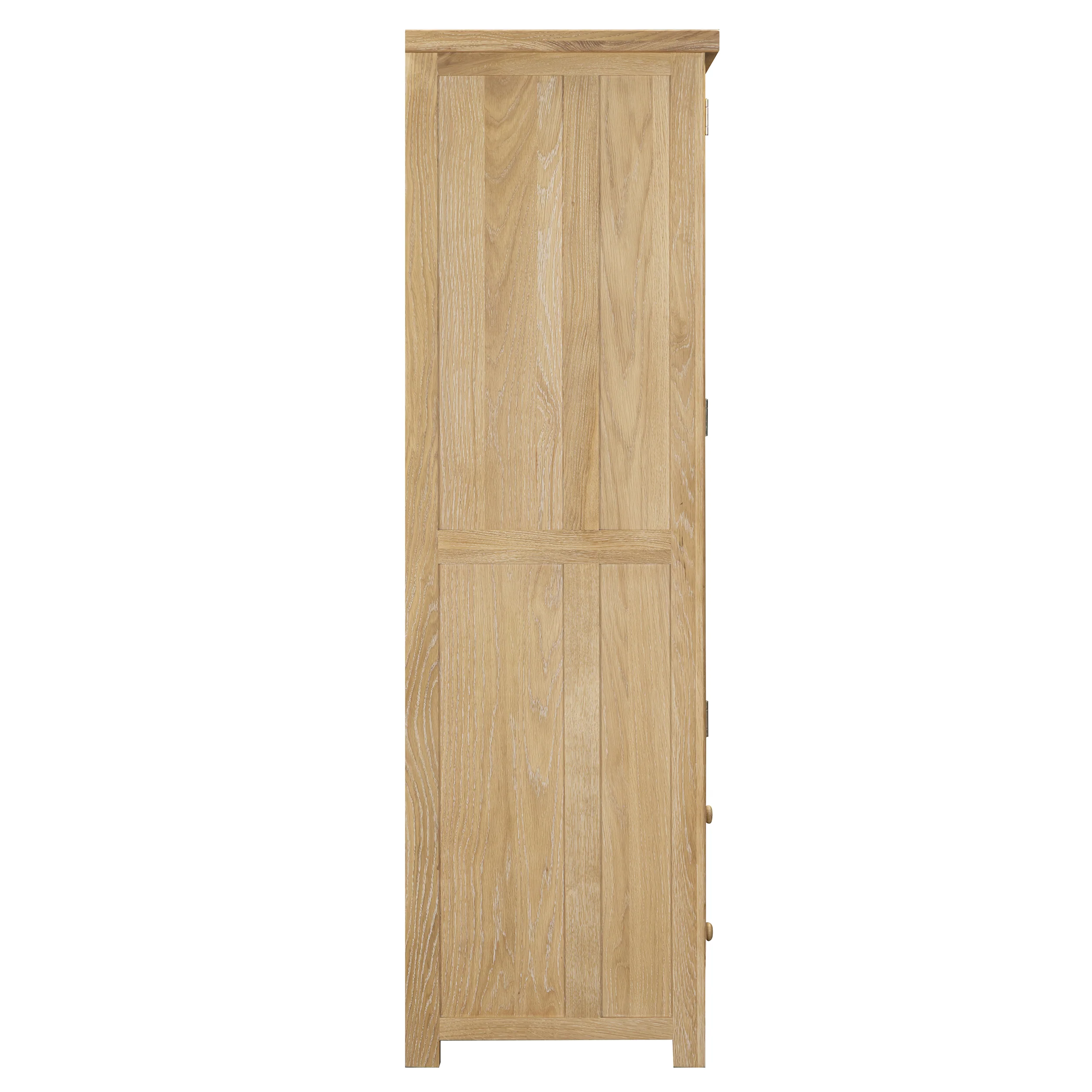 Bath Whitewash Oak Double Larder - Image 8