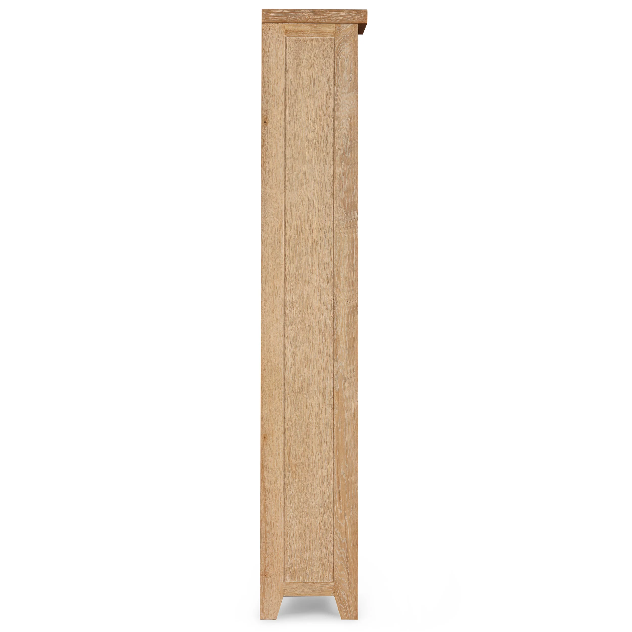 Bath Whitewash Oak Large Bookcase - Image 4