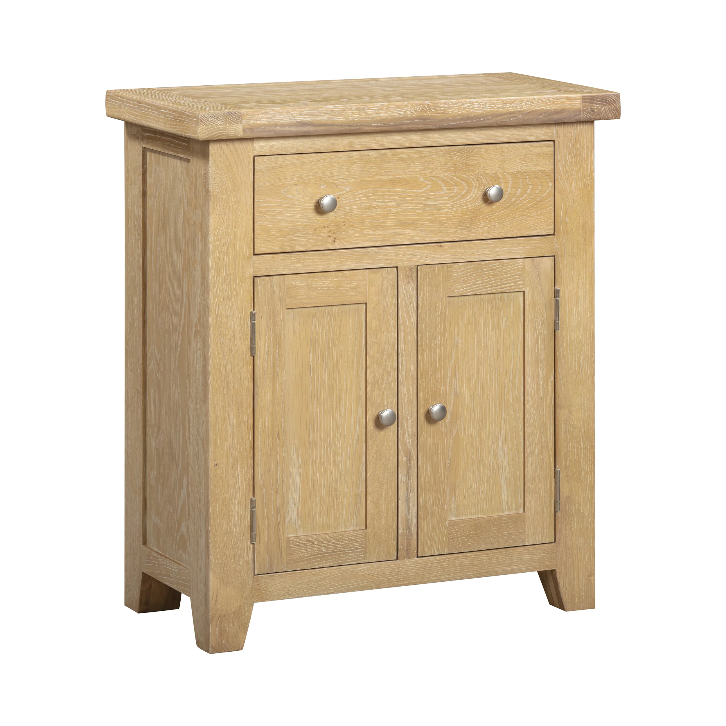 Bath Whitewash Oak Small Sideboard - Image 4