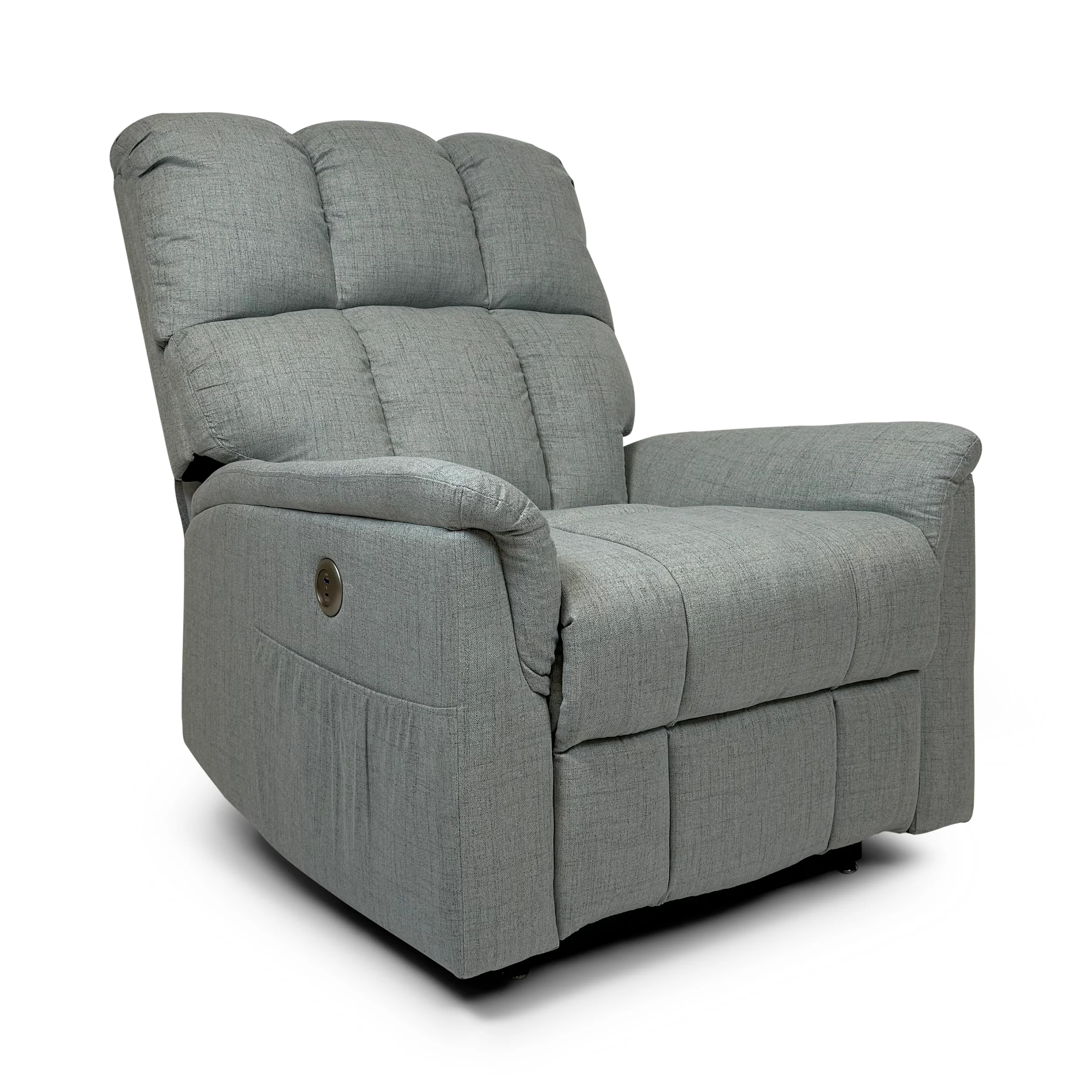 Bertrum Dual Motor Electric Lift Assist Rise & Recliner | Cloud - Image 2