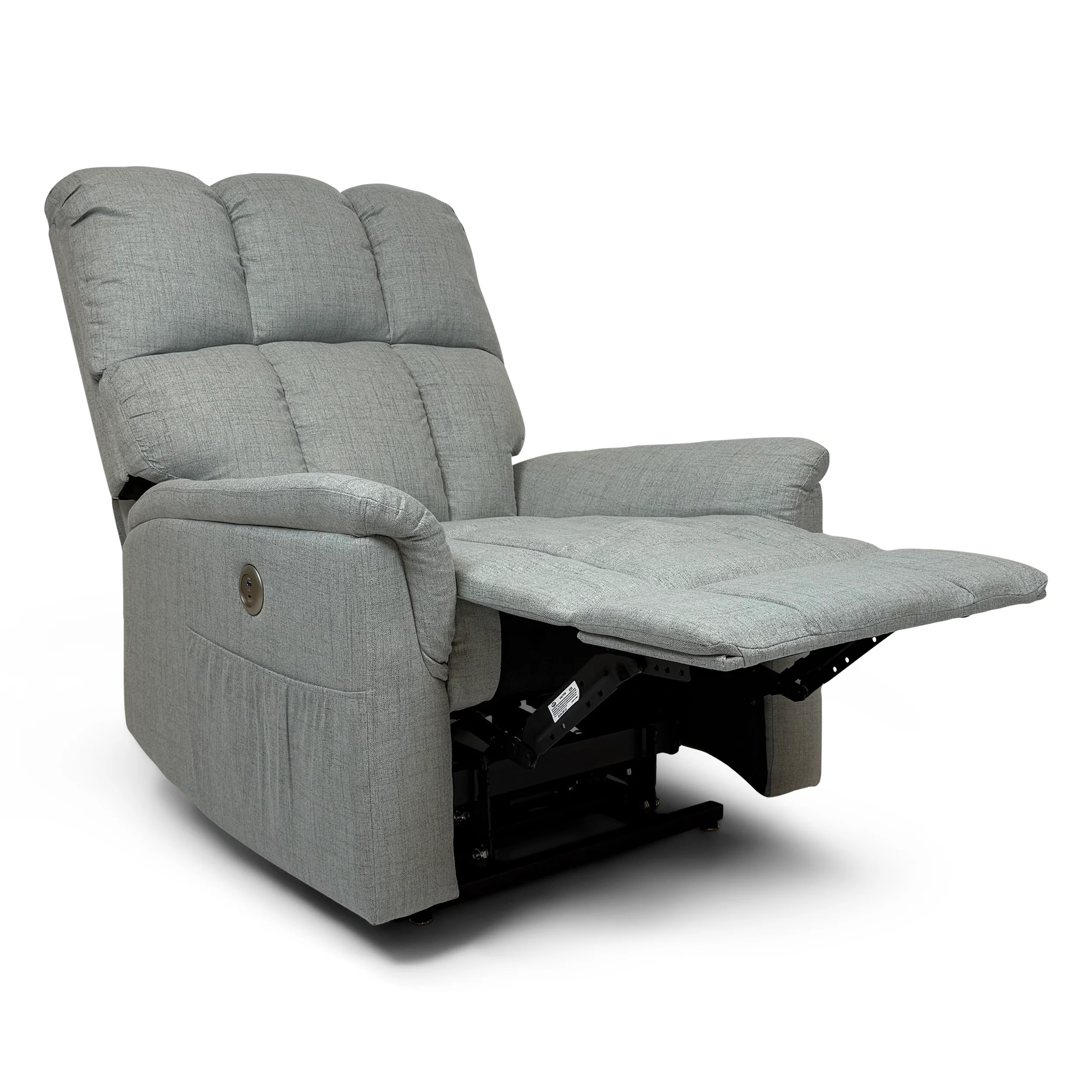 Bertrum Dual Motor Electric Lift Assist Rise & Recliner | Cloud - Image 3