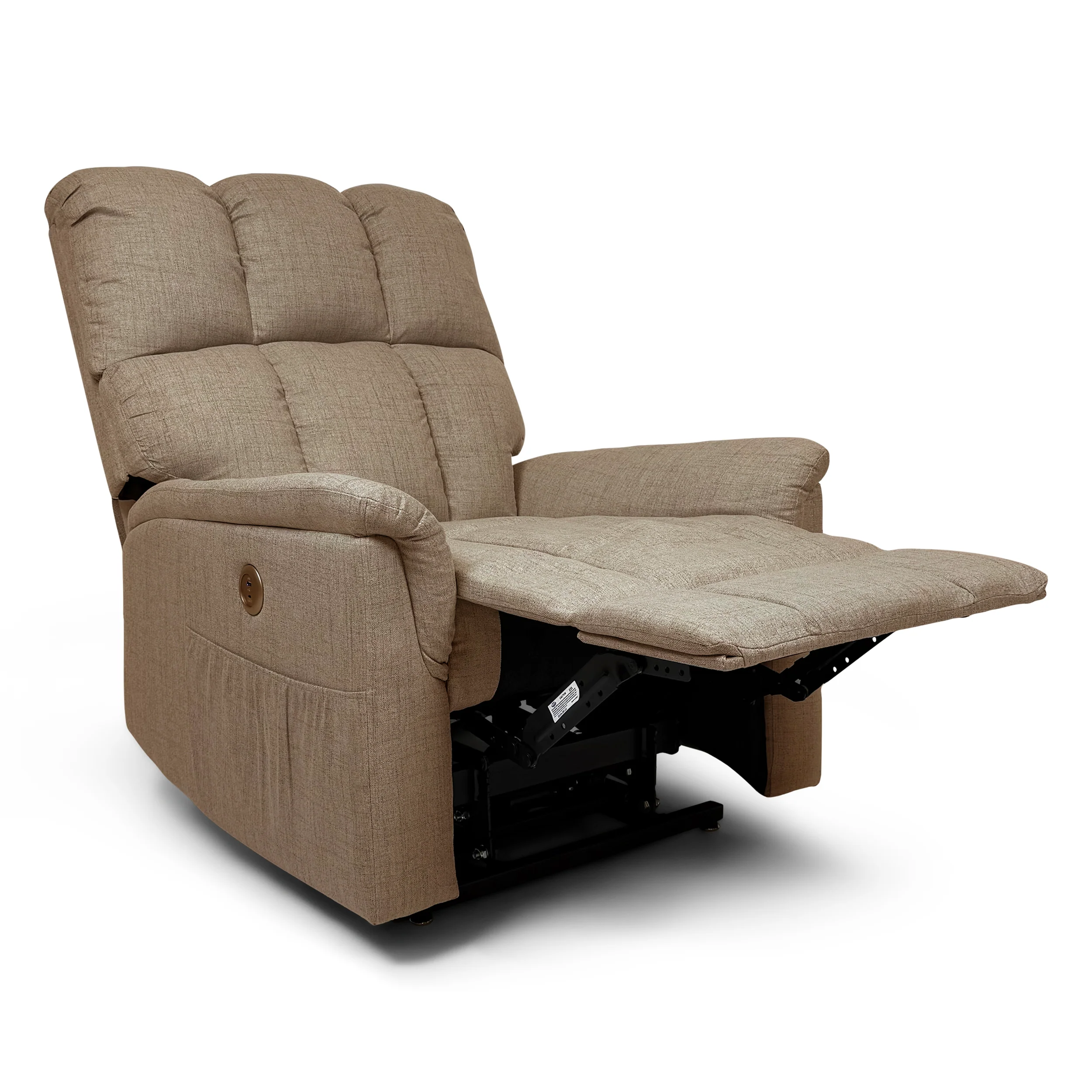 Bertrum Dual Motor Electric Lift Assist Rise & Recliner | Dune - Image 3