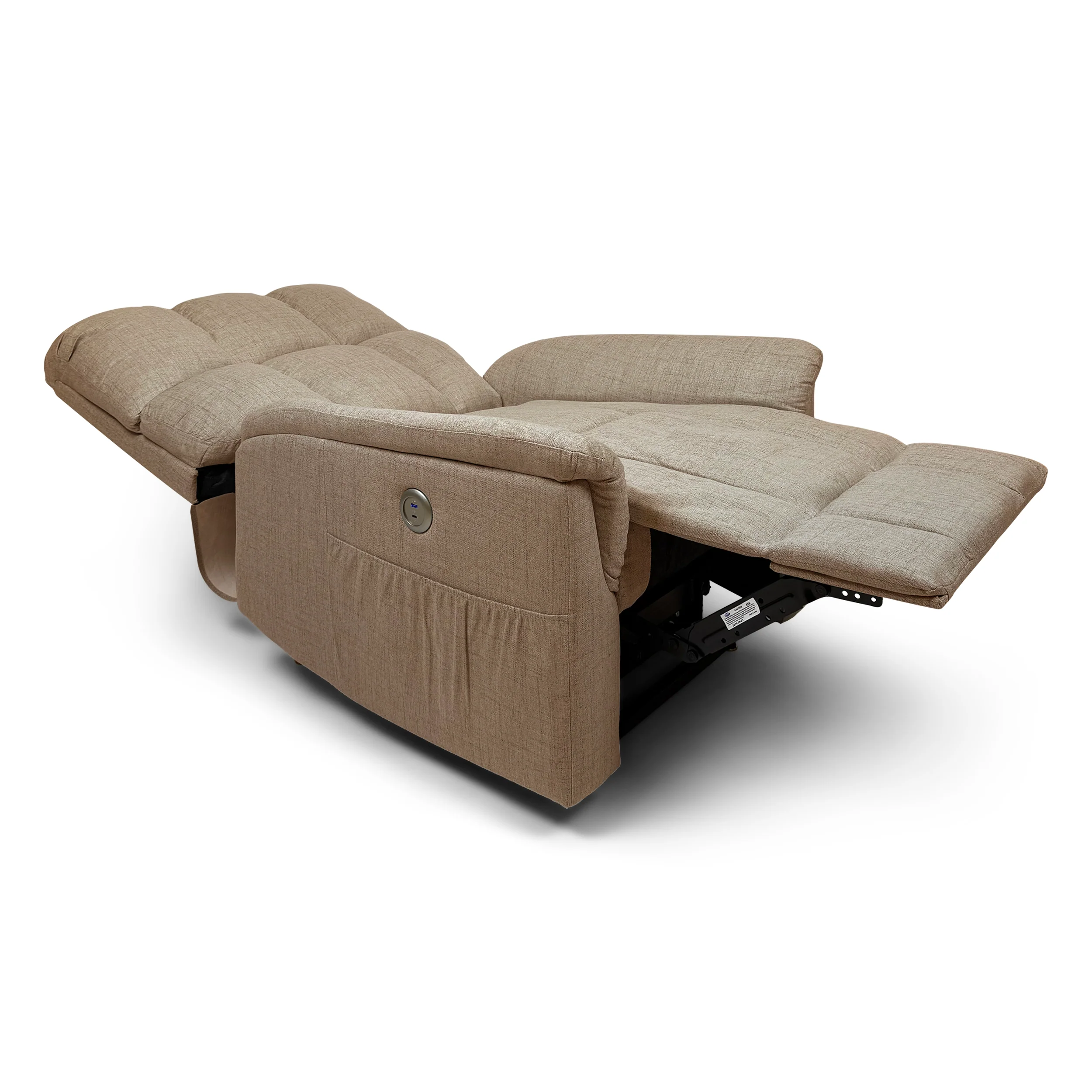 Bertrum Dual Motor Electric Lift Assist Rise & Recliner | Dune - Image 4