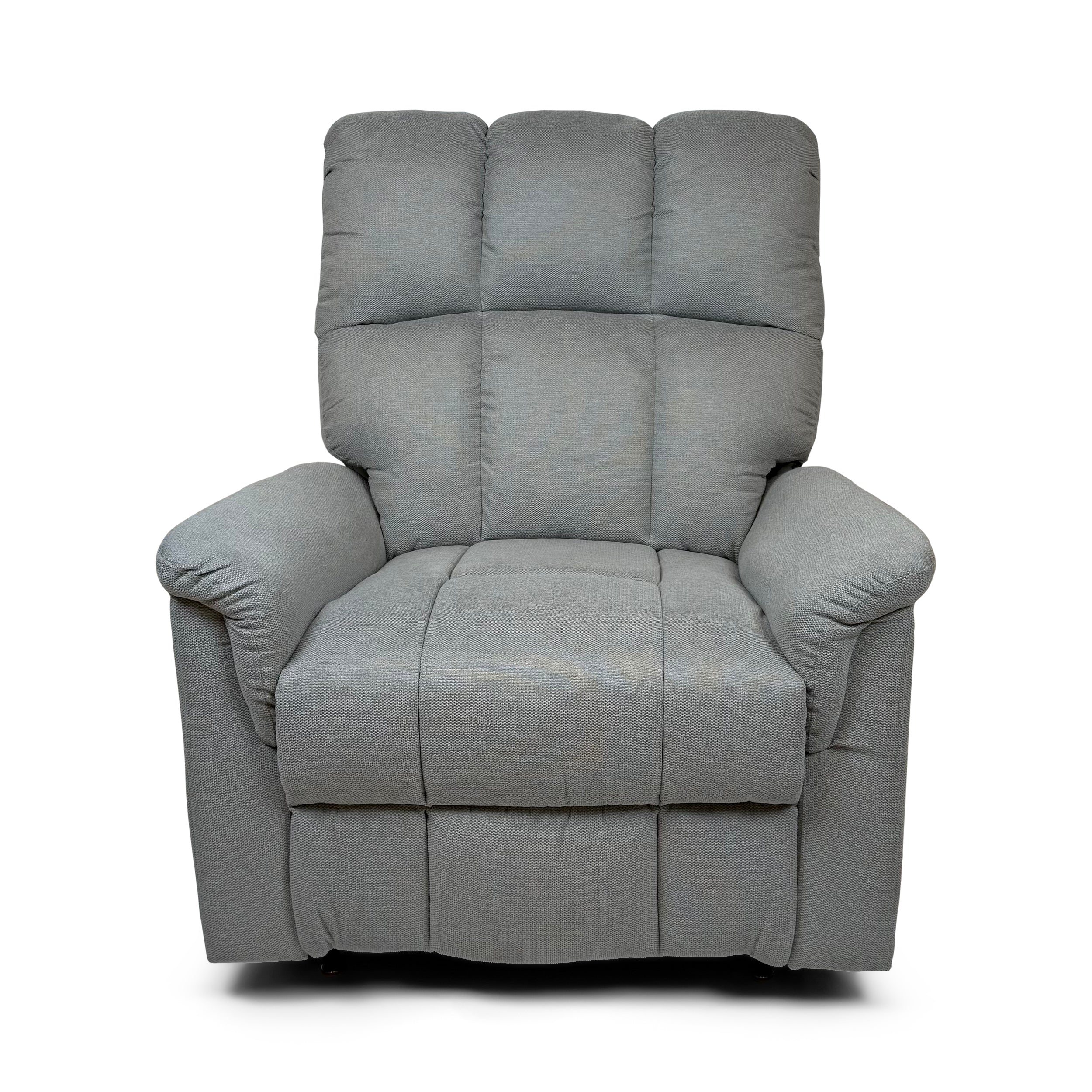 Bertrum Dual Motor Electric Lift Assist Rise & Recliner | Silver - Image 3