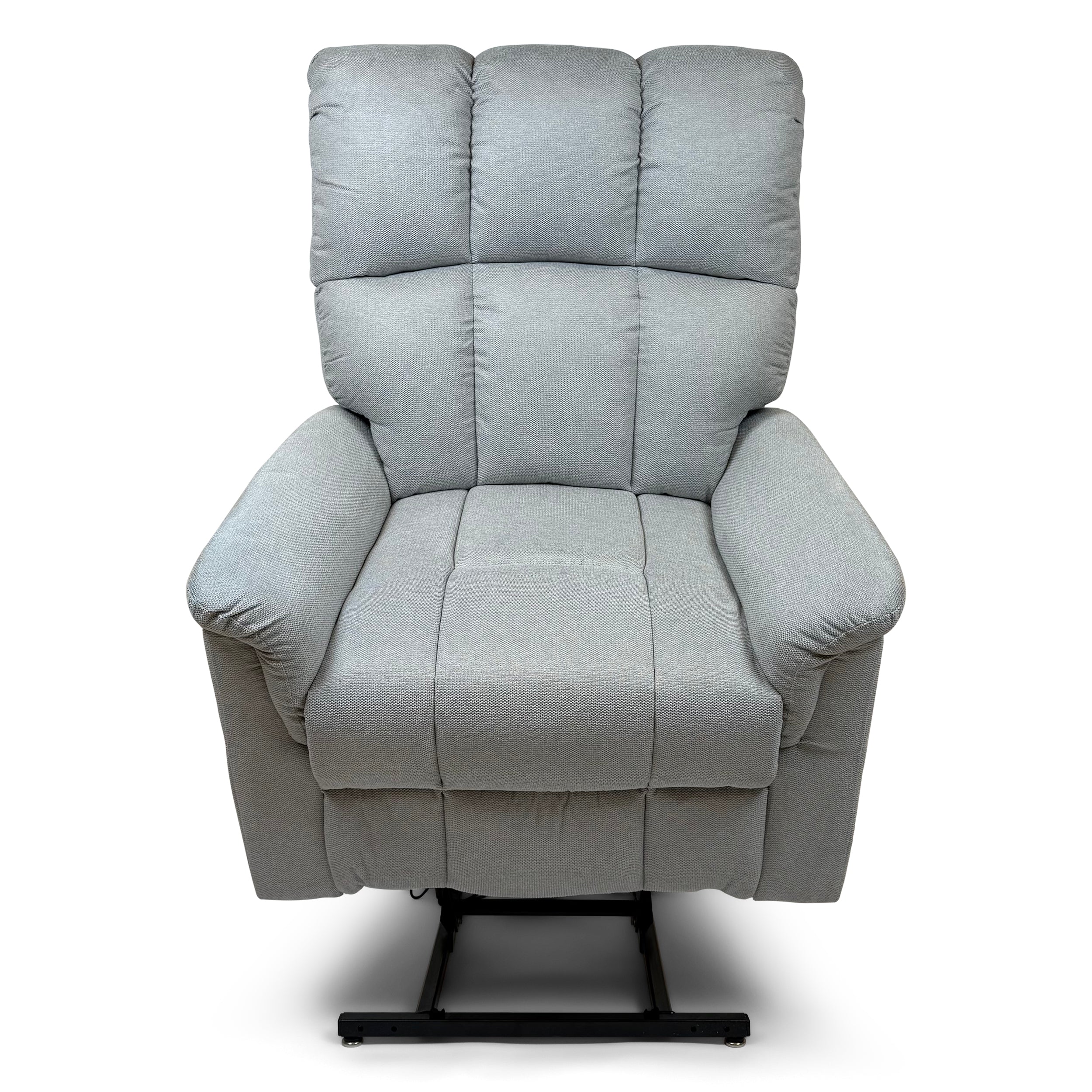 Bertrum Dual Motor Electric Lift Assist Rise & Recliner | Silver - Image 5