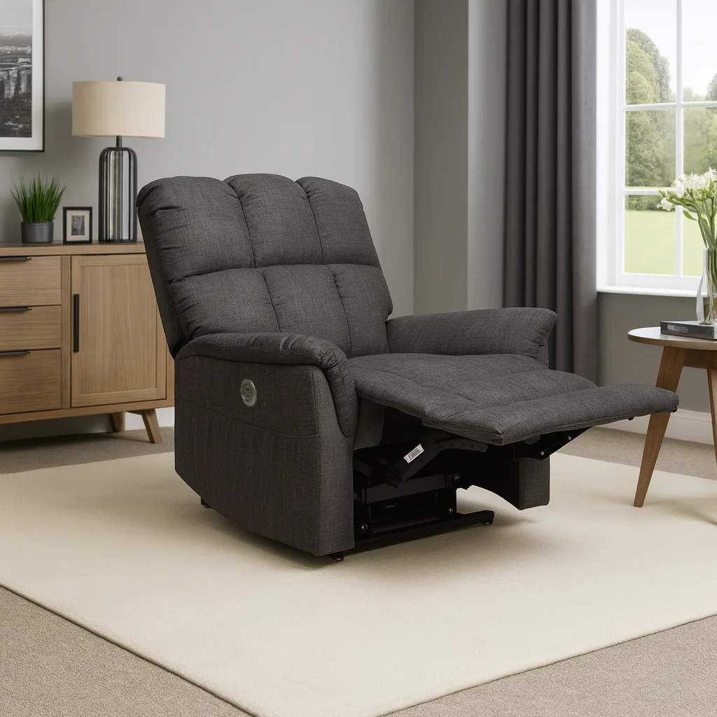 Bertrum Dual Motor Electric Lift Assist Rise & Recliner | Steel