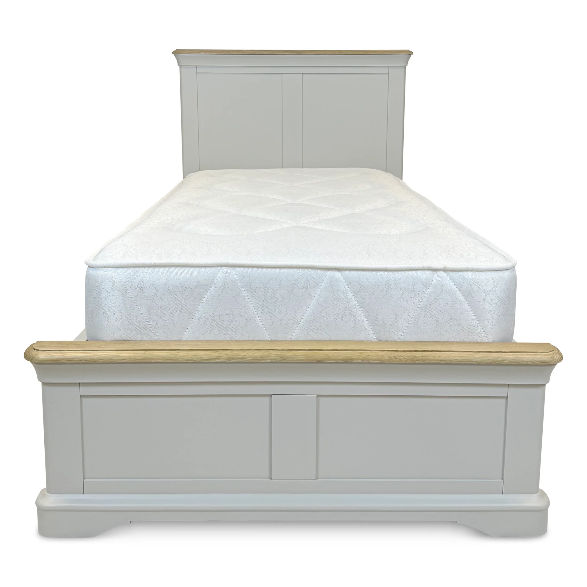 Brighton Grey Painted 3ft Single Bed - Grade B - Image 4
