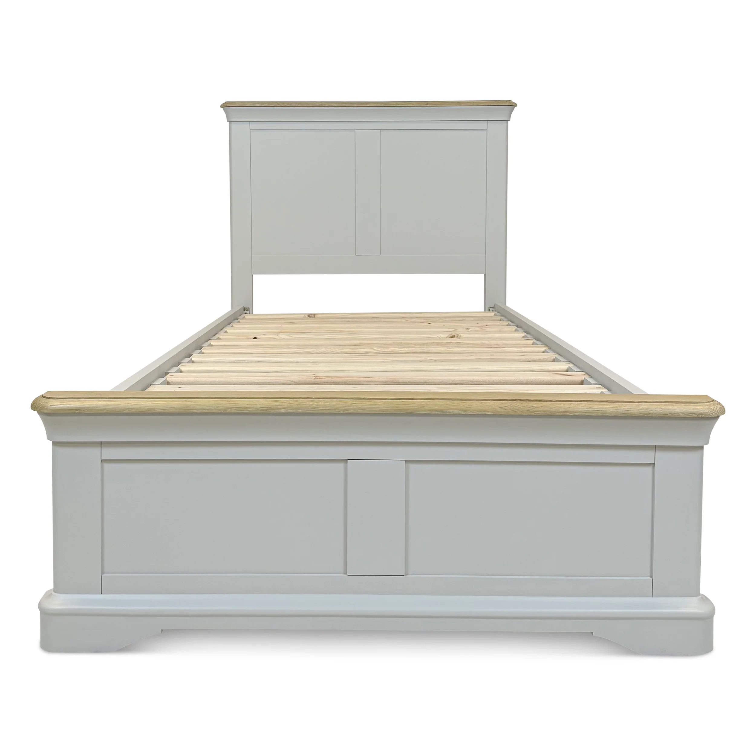 Brighton Grey Painted 3ft Single Bed - Grade B - Image 5