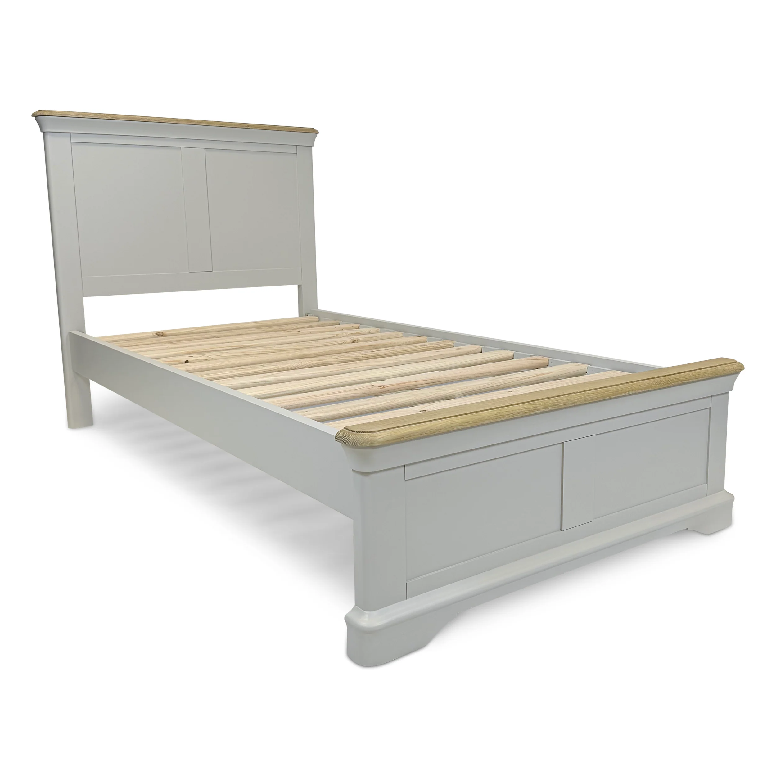 Brighton Grey Painted 3ft Single Bed - Grade B - Image 6