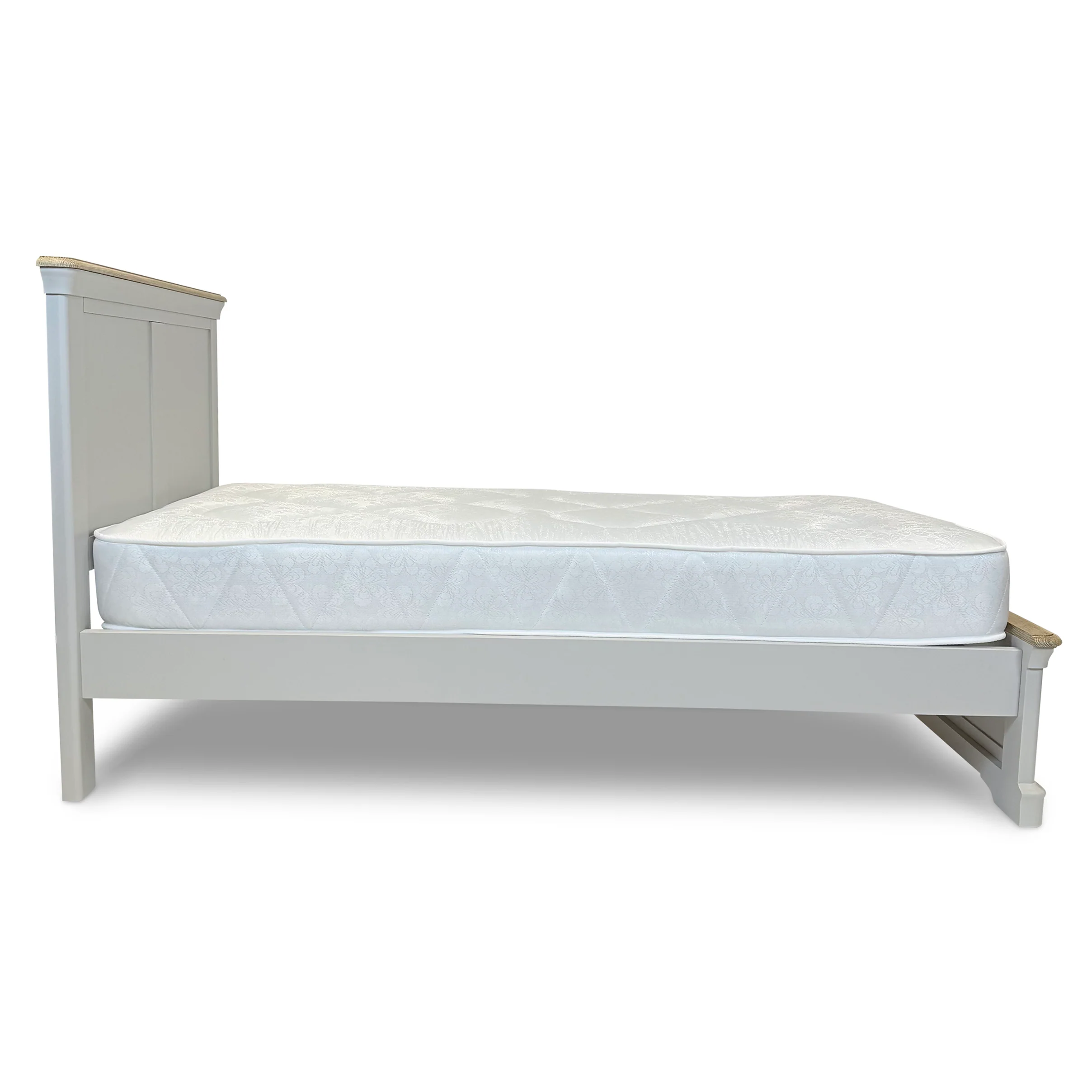 Brighton Grey Painted 3ft Single Bed - Grade B - Image 7