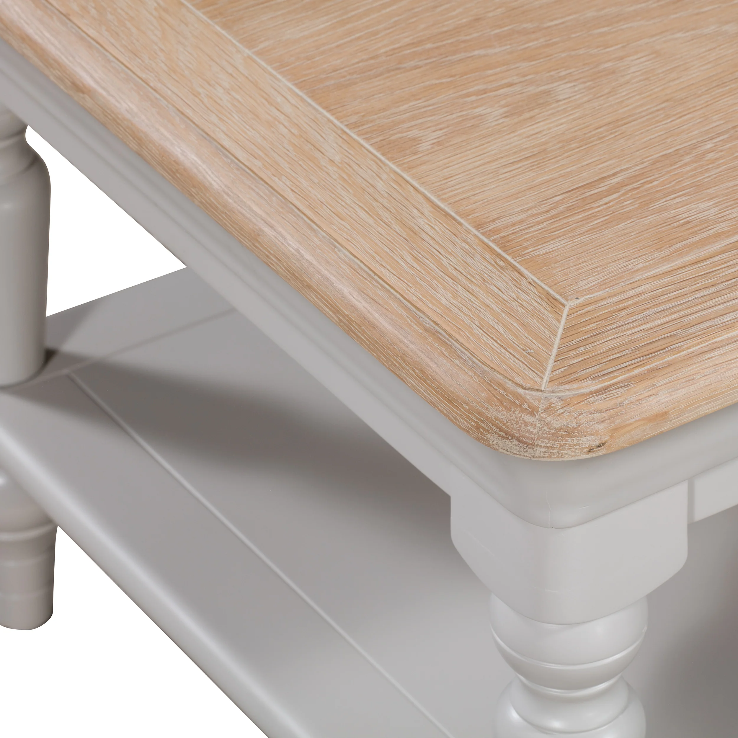 Brighton Grey Painted Coffee Table - Grade B - Image 4
