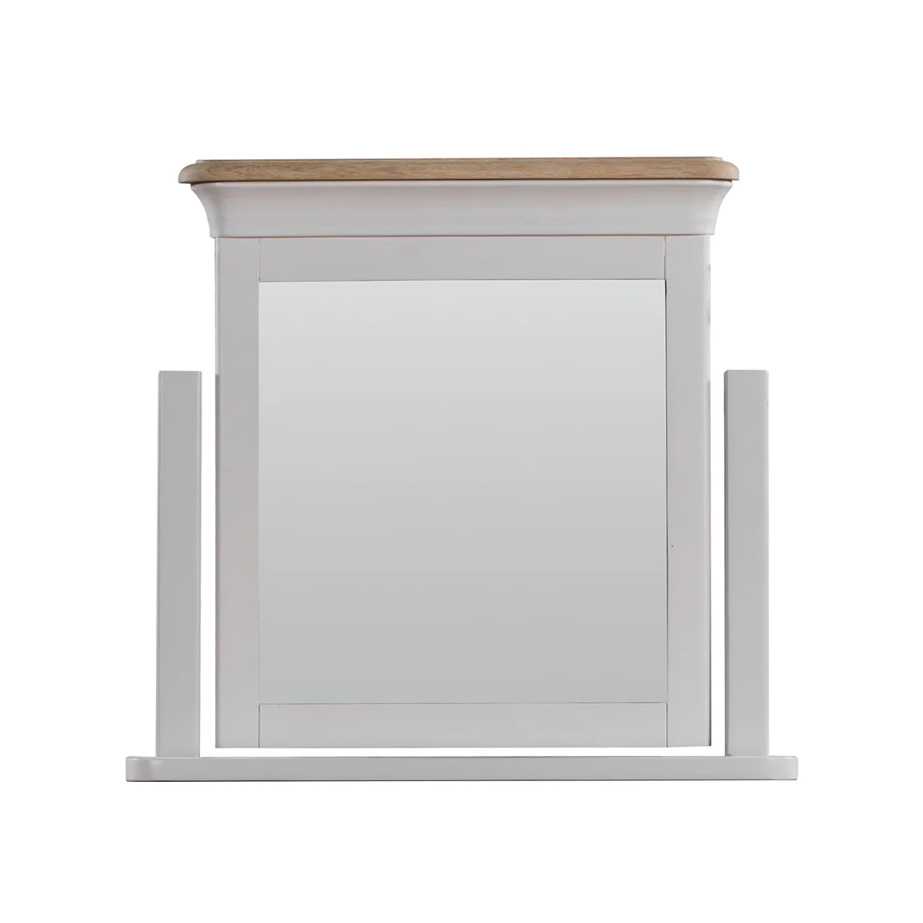 Brighton Grey Painted Dressing Table Mirror - Grade B - Image 3