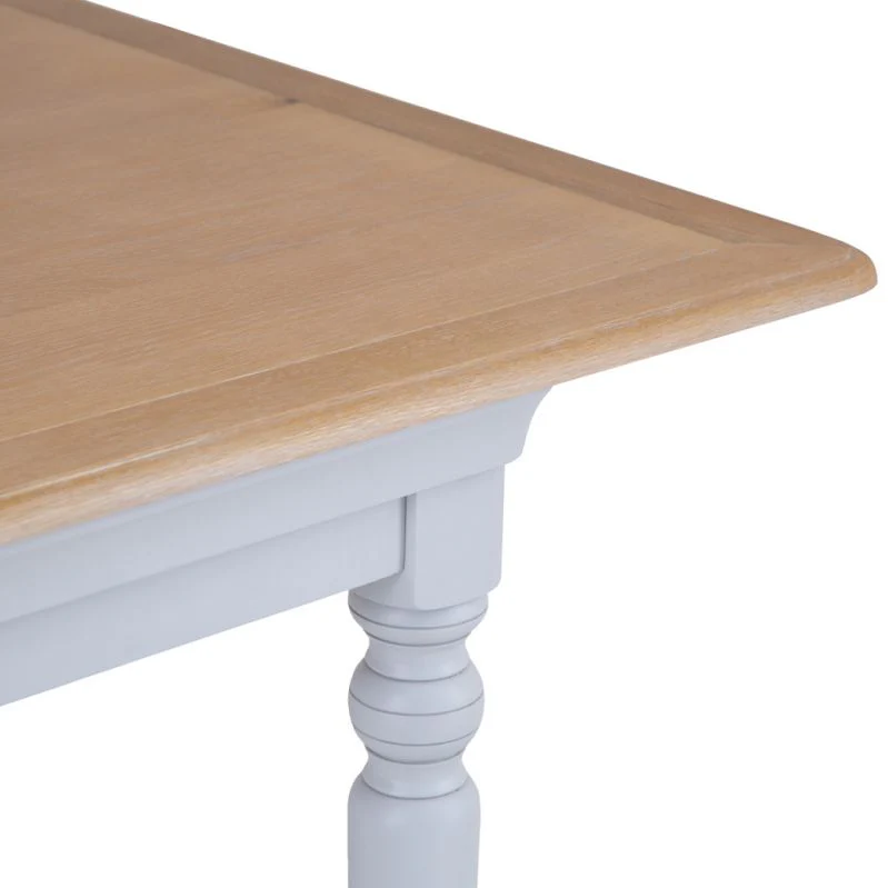 Brighton Grey Painted Extending Dining Table (1.4 m-1.8 m) - Grade B - Image 12