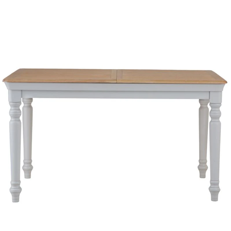 Brighton Grey Painted Extending Dining Table (1.4 m-1.8 m) - Grade B - Image 3