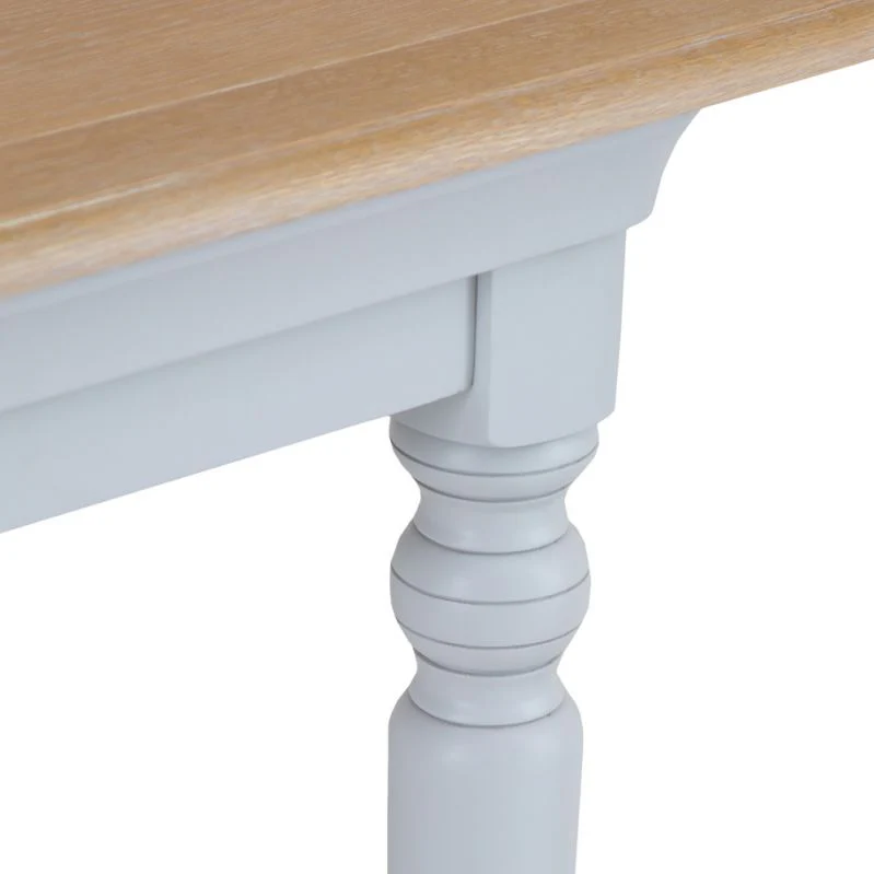 Brighton Grey Painted Extending Dining Table (1.8 m-2.3 m) - Grade B - Image 13