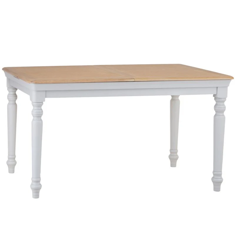 Brighton Grey Painted Extending Dining Table (1.8 m-2.3 m) - Grade B - Image 3