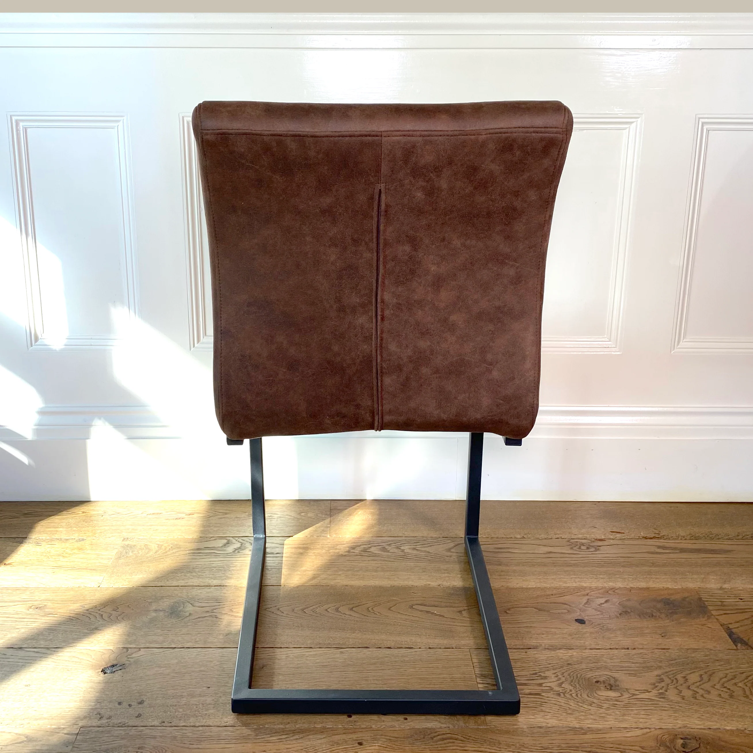 Bruut Industrial Dining Chair | Brown - Image 3