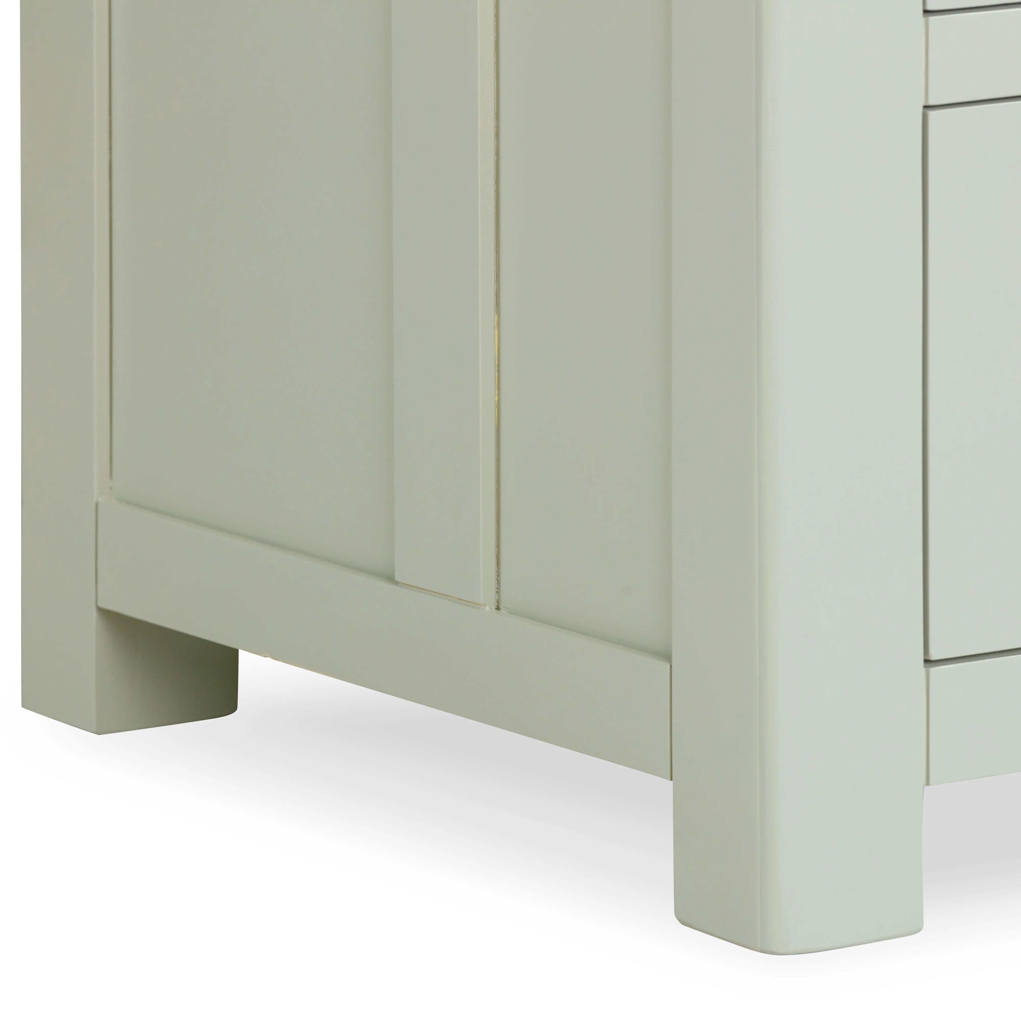 Burford Sage Green Painted Oak Pantry Unit - Image 10
