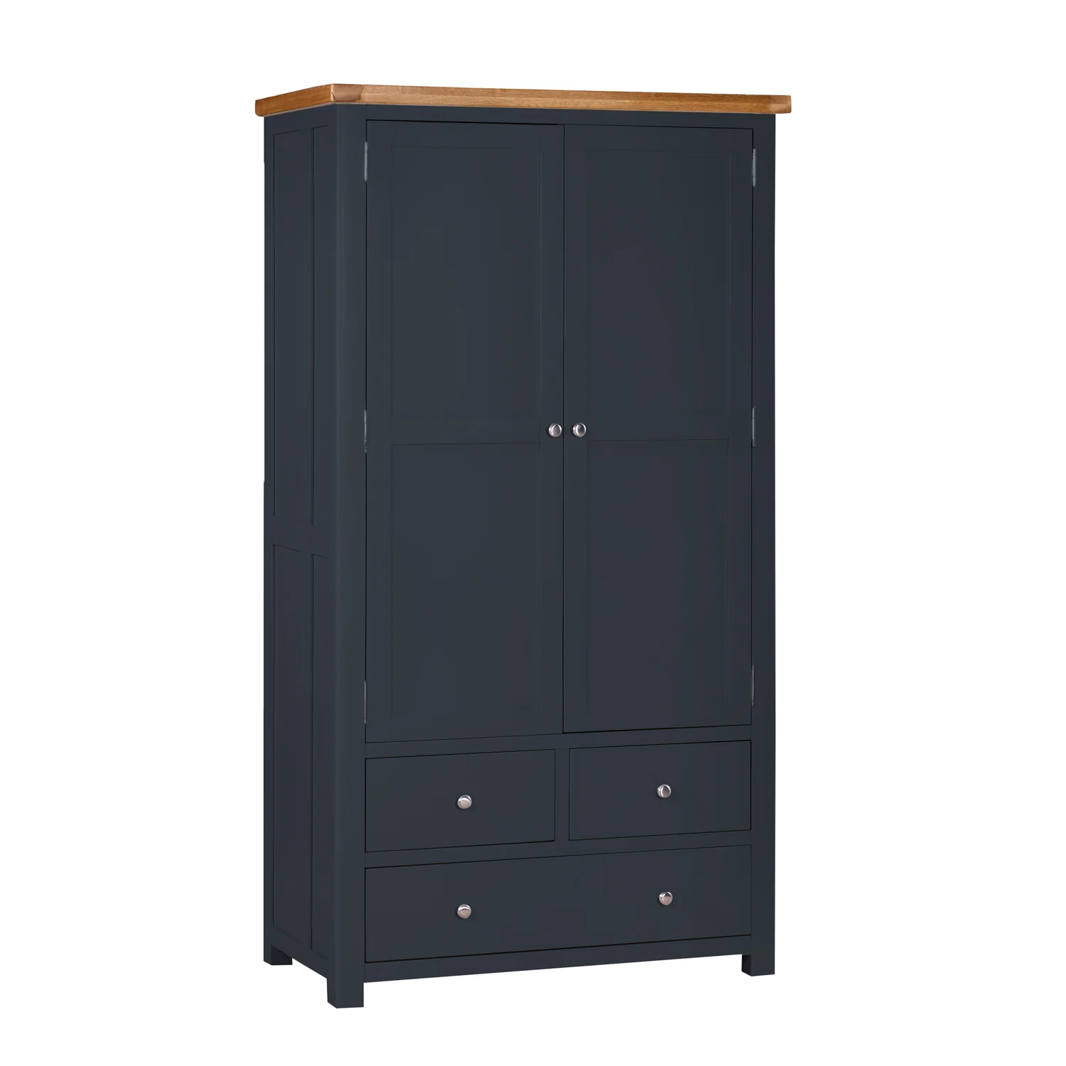 Cambridge Blue Painted Oak Larder Unit - Image 4