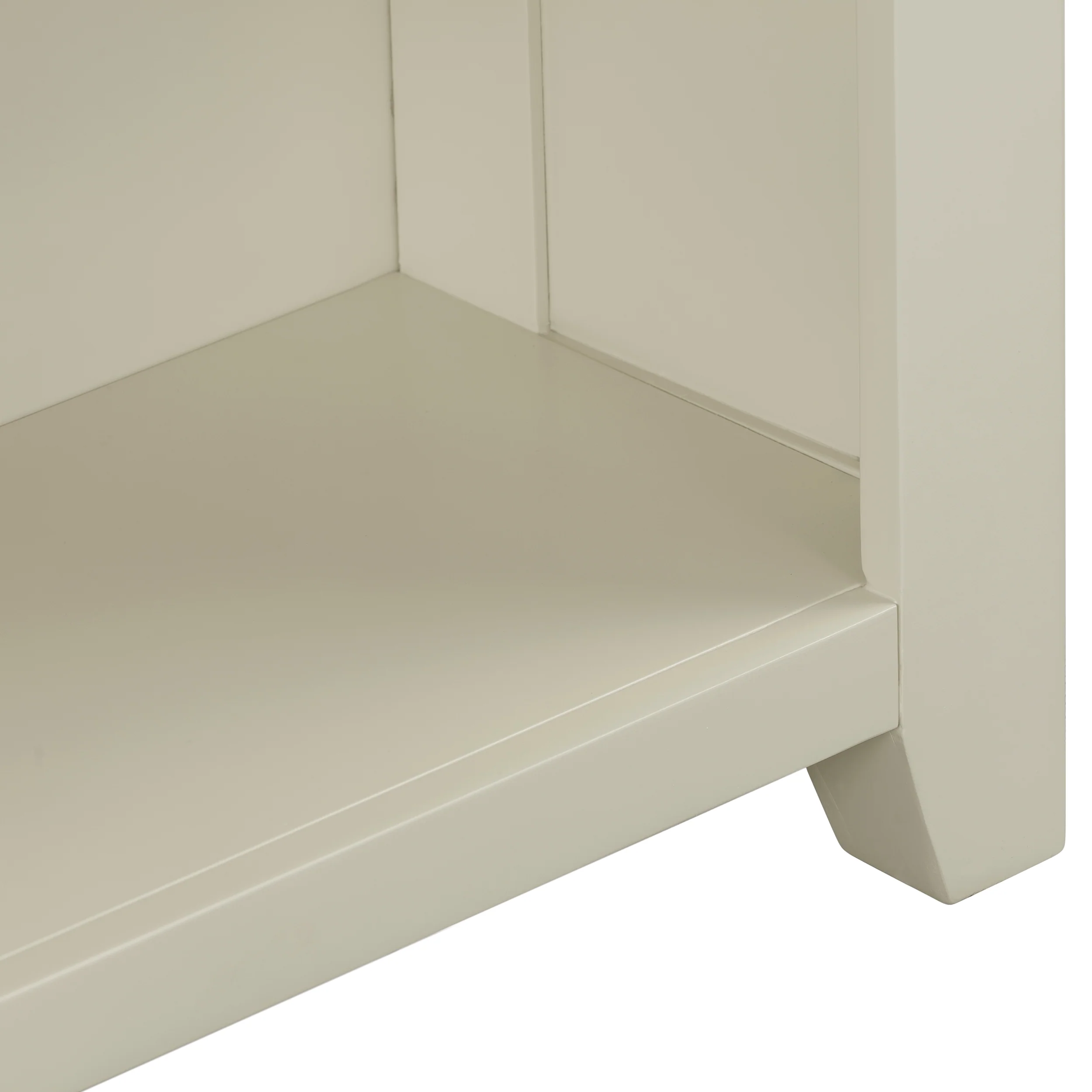 Cambridge Classic Cream Painted Oak Large Bookcase (1.8 m) - Image 4