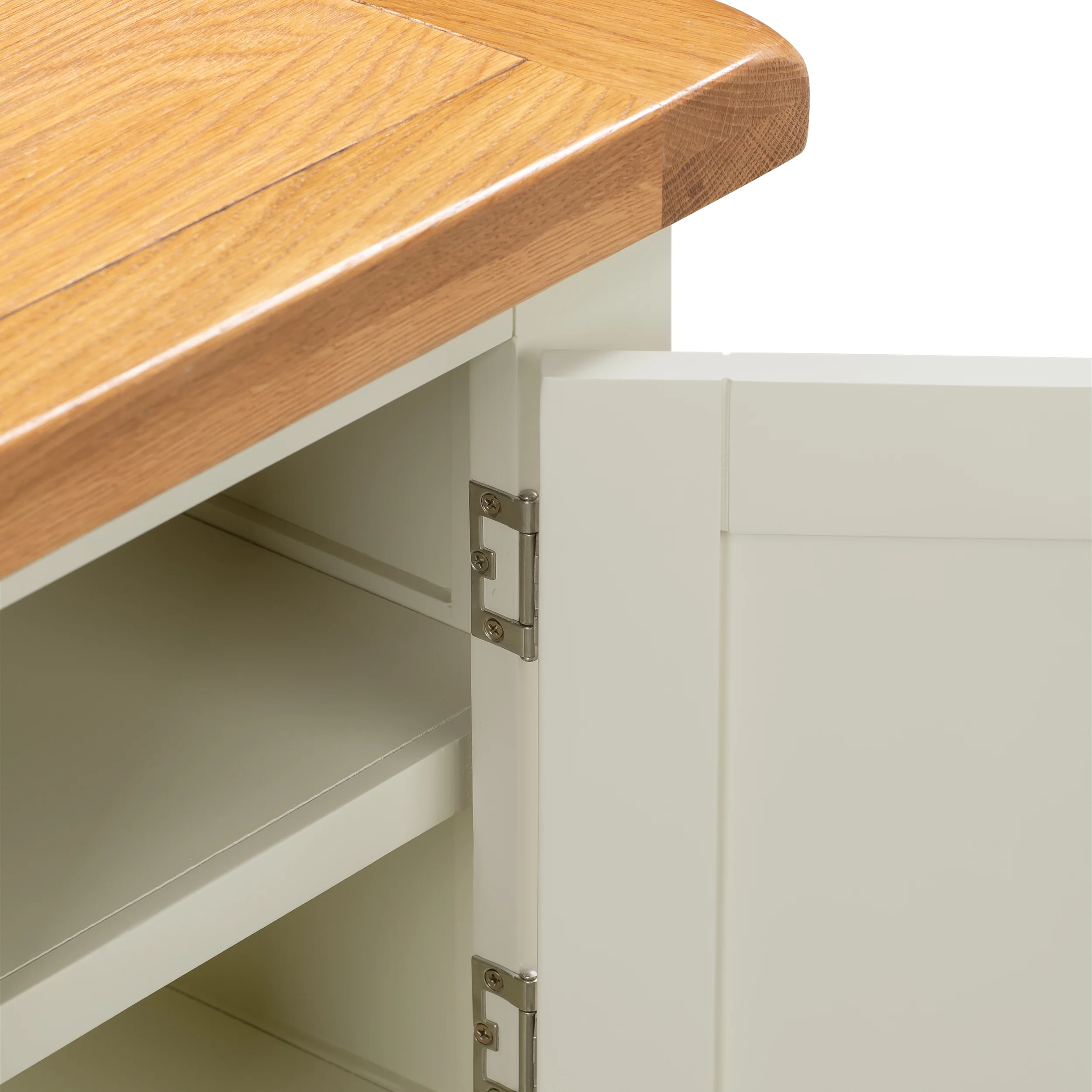 Cambridge Classic Cream Painted Oak Large TV Unit - Image 5