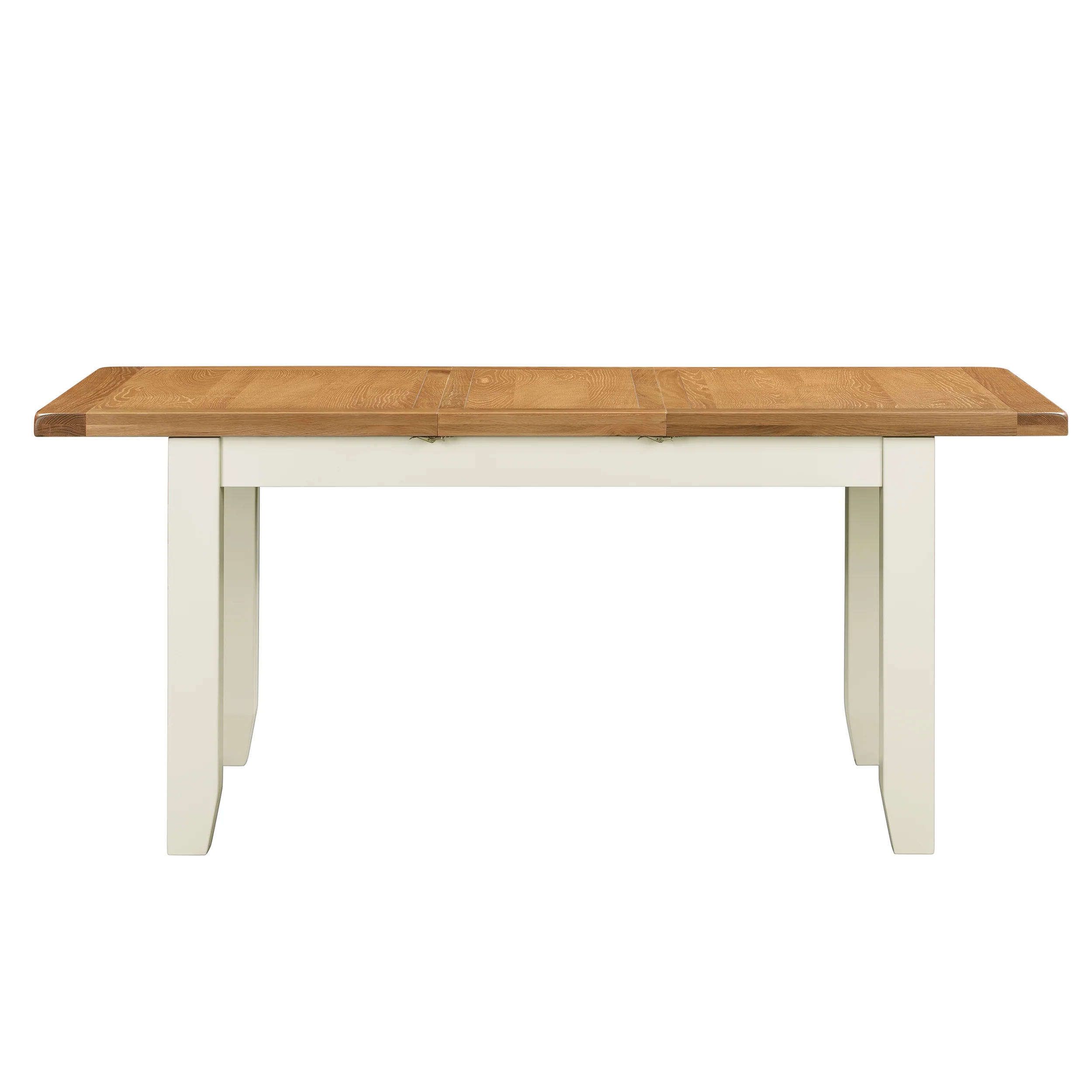 Cambridge Classic Cream Painted Oak Small Extending Dining Table (1.2 m-1.5 m) - Image 3
