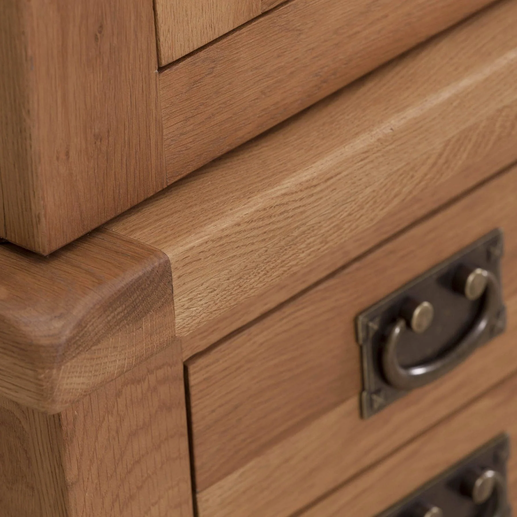 Cambridge Oak Double Wardrobe - Image 9