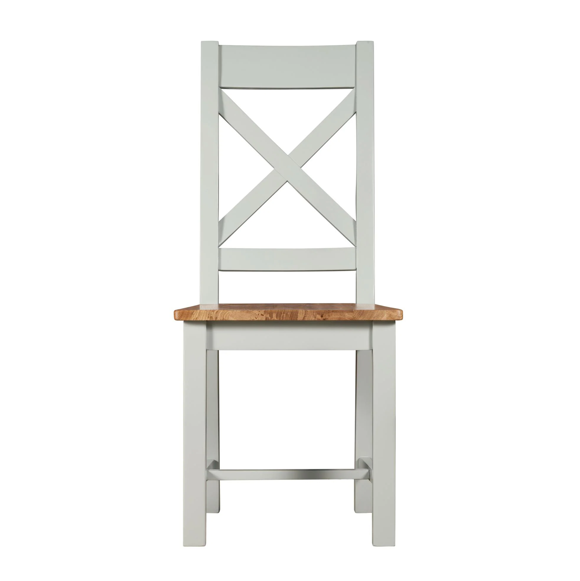 Cambridge Grey Painted Oak Dining Chair - Image 5