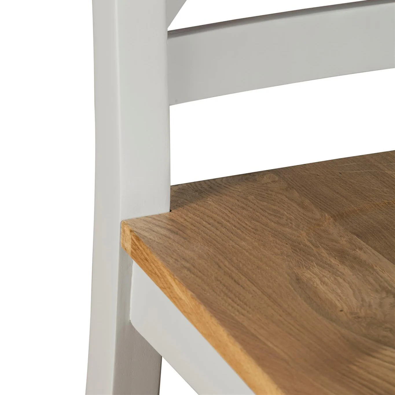 Cambridge Grey Painted Oak Dining Chair - Image 7