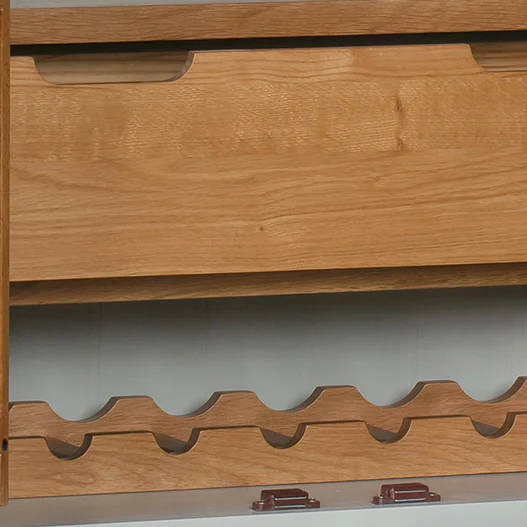 Cambridge Grey Painted Oak Larder Unit - Image 8