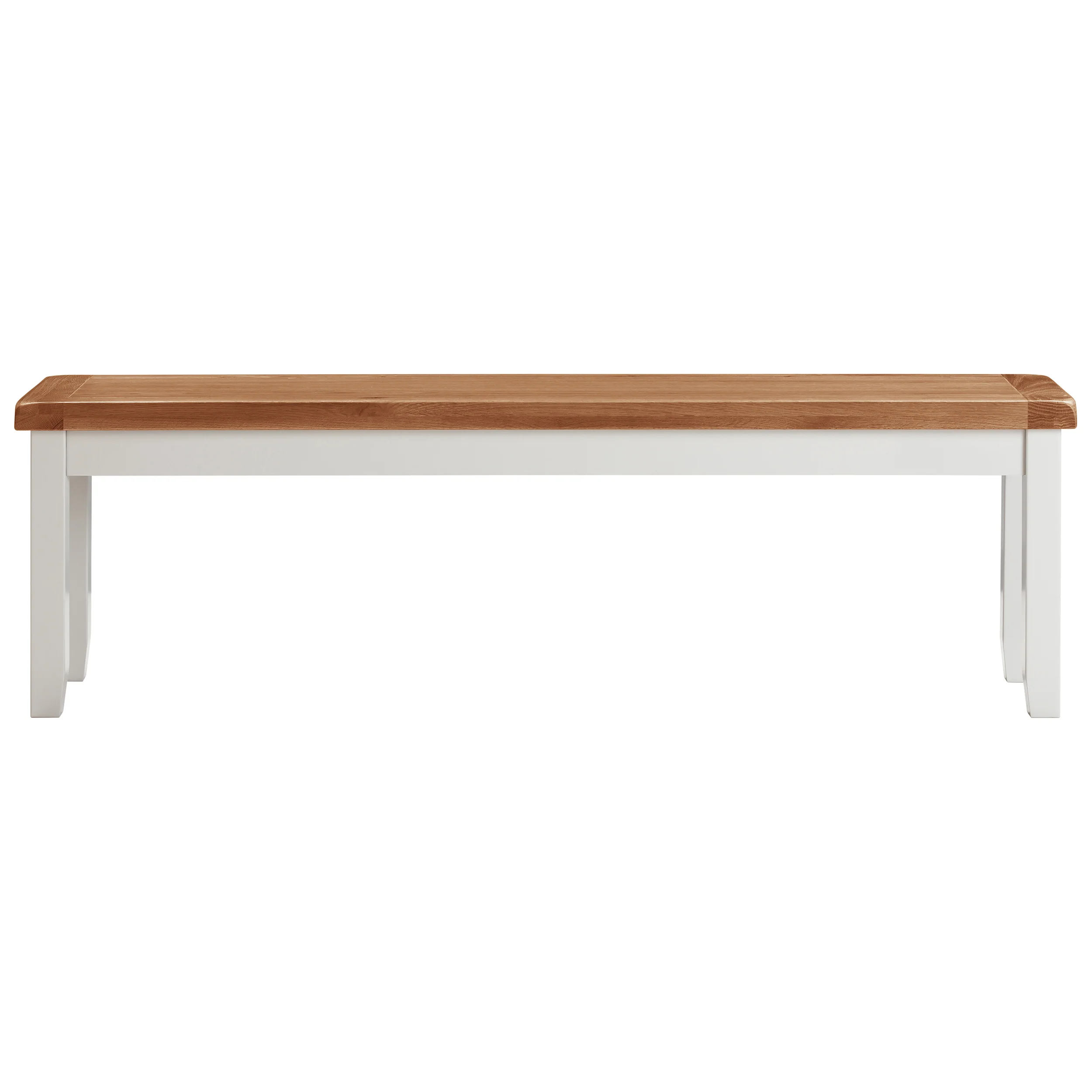 Cambridge Grey Painted Oak Large Bench - Image 2