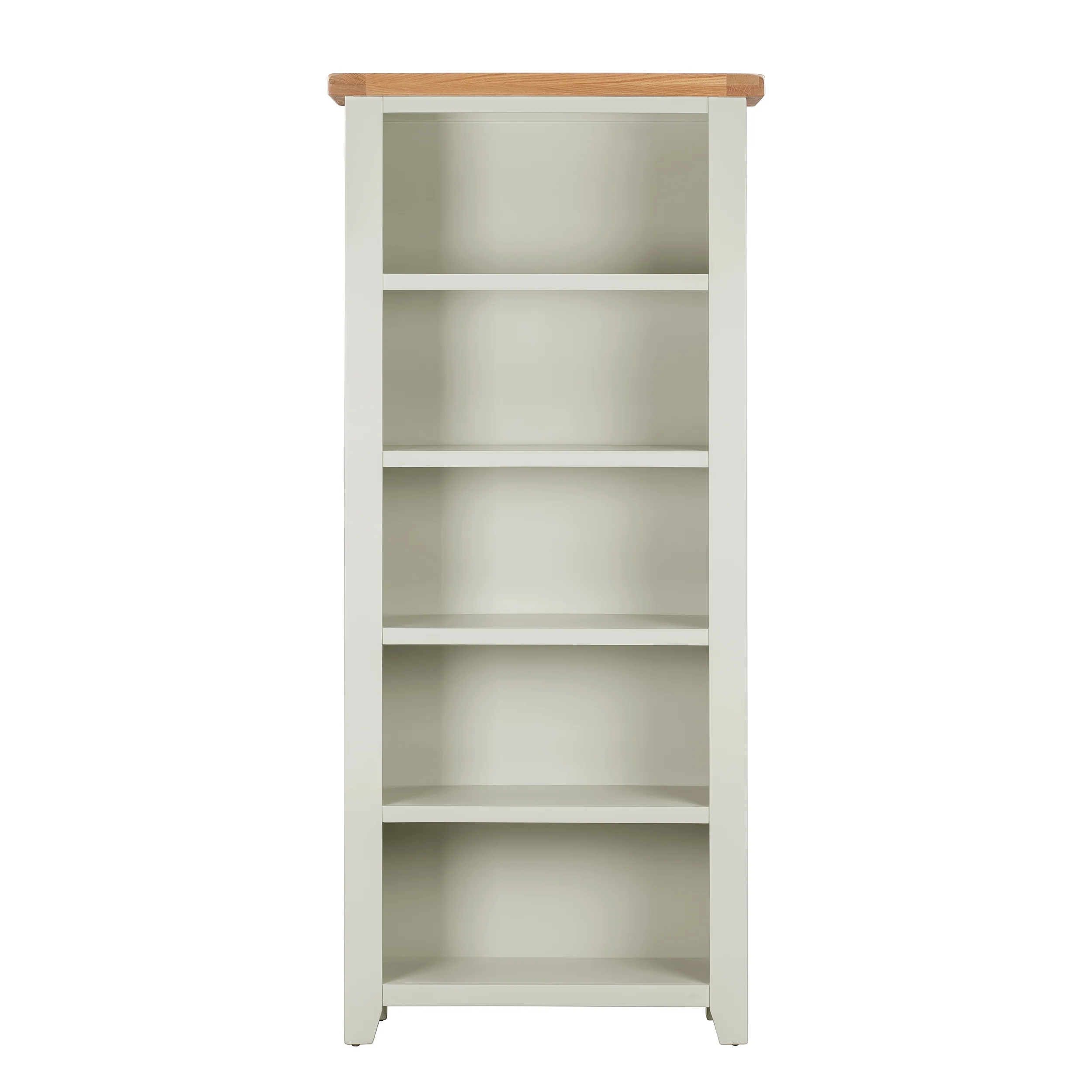 Cambridge Grey Painted Oak Large Bookcase (1.8 m) - Image 3