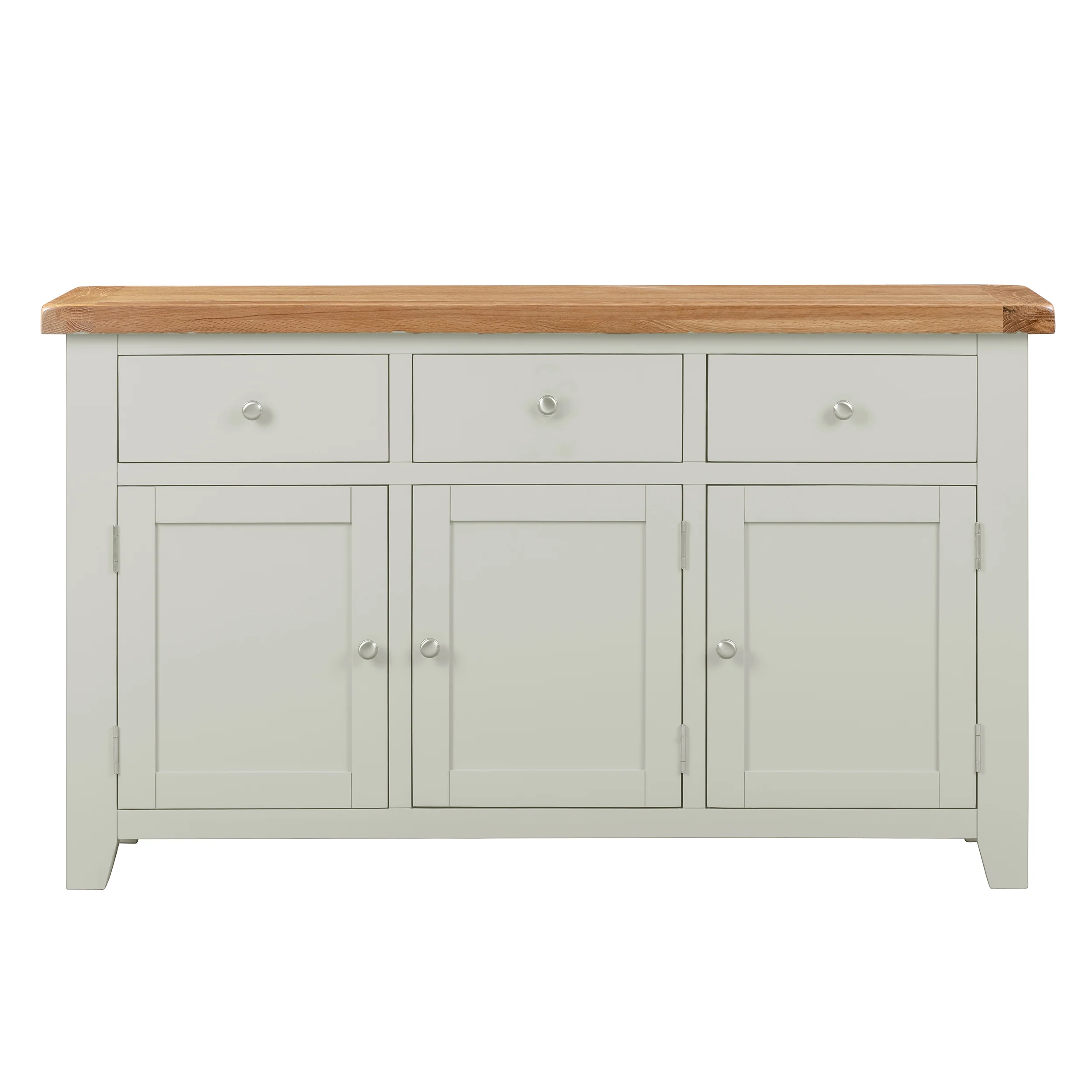 Cambridge Grey Painted Oak Large Sideboard - Image 2