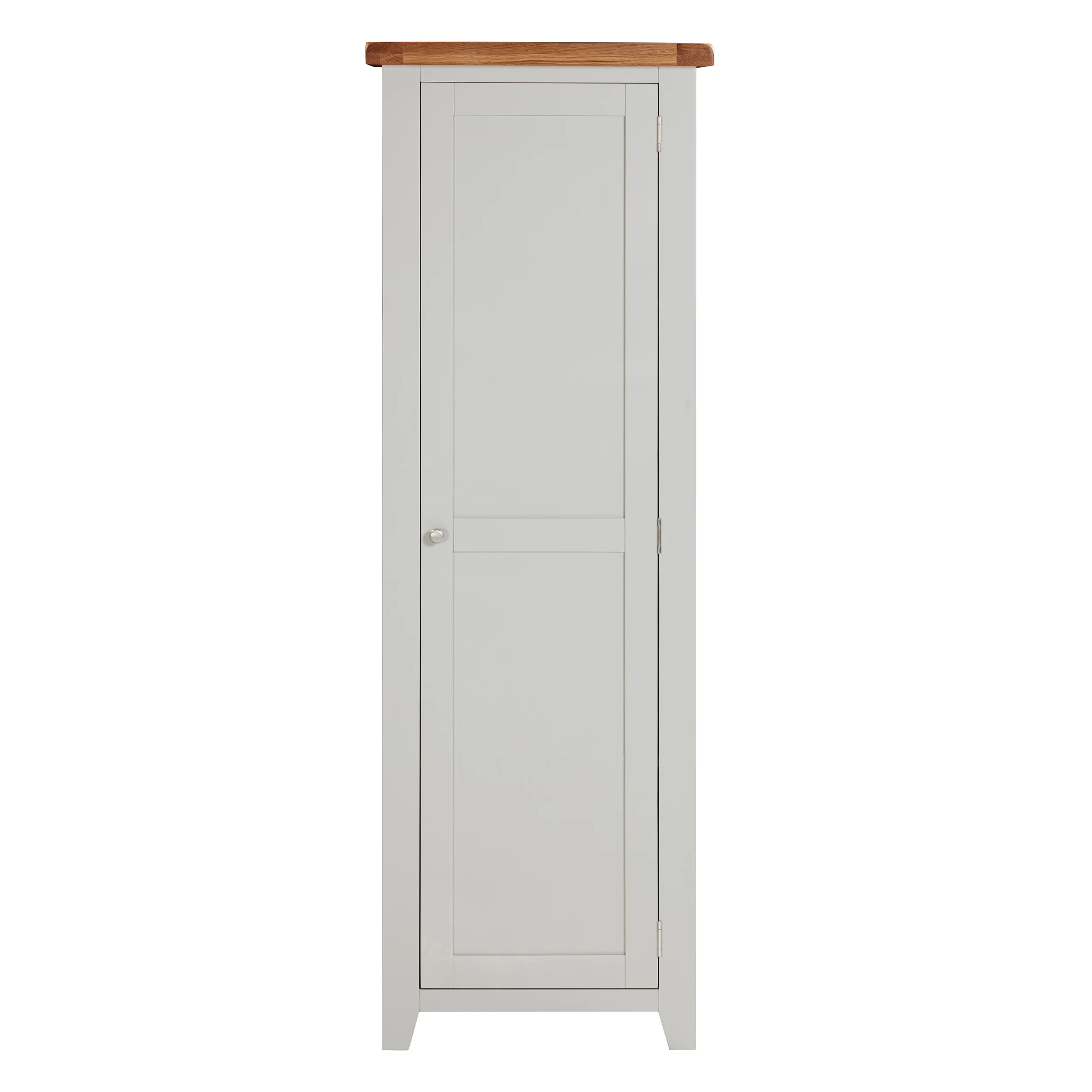 Cambridge Grey Painted Oak Shaker Cupboard - Image 3