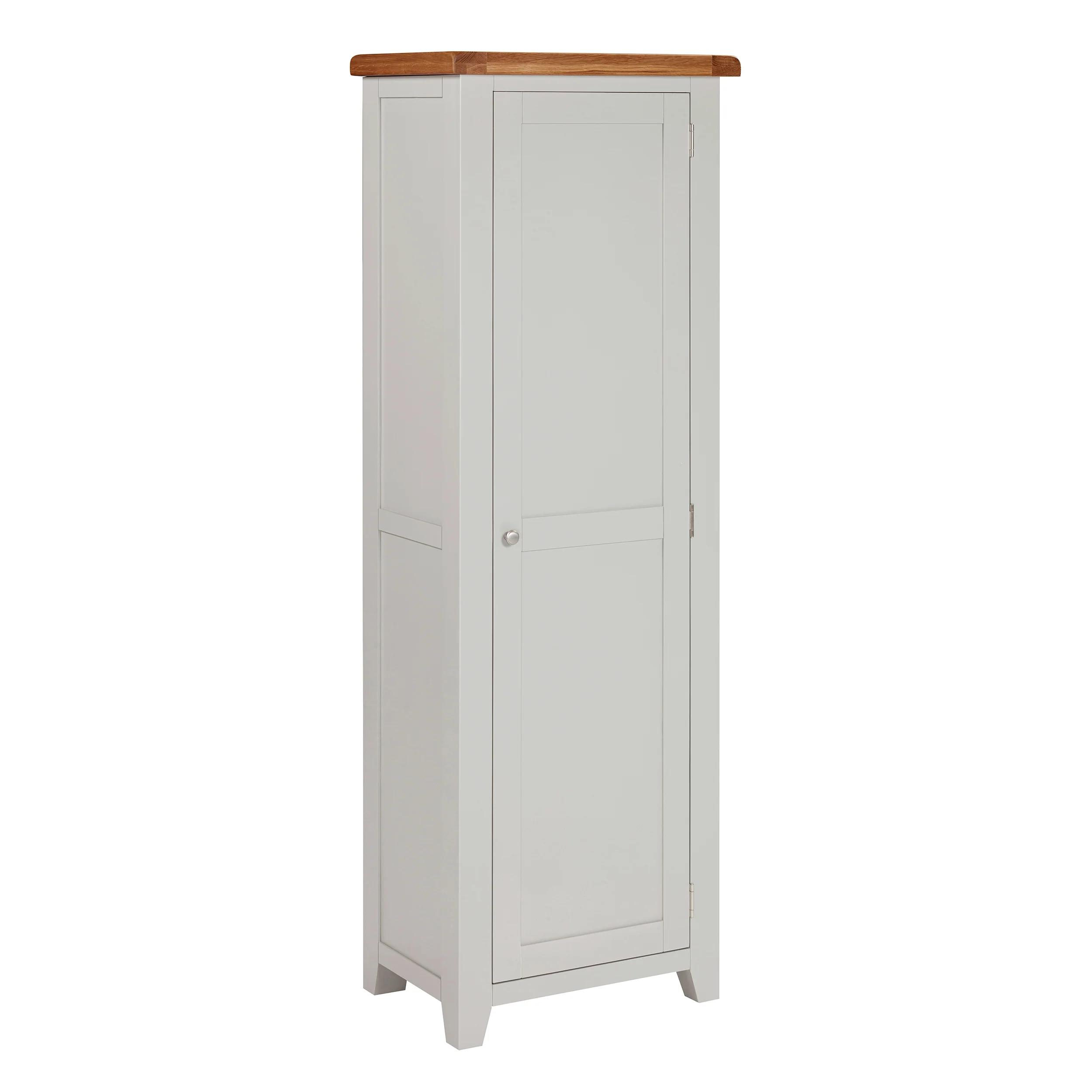 Cambridge Grey Painted Oak Shaker Cupboard - Image 4